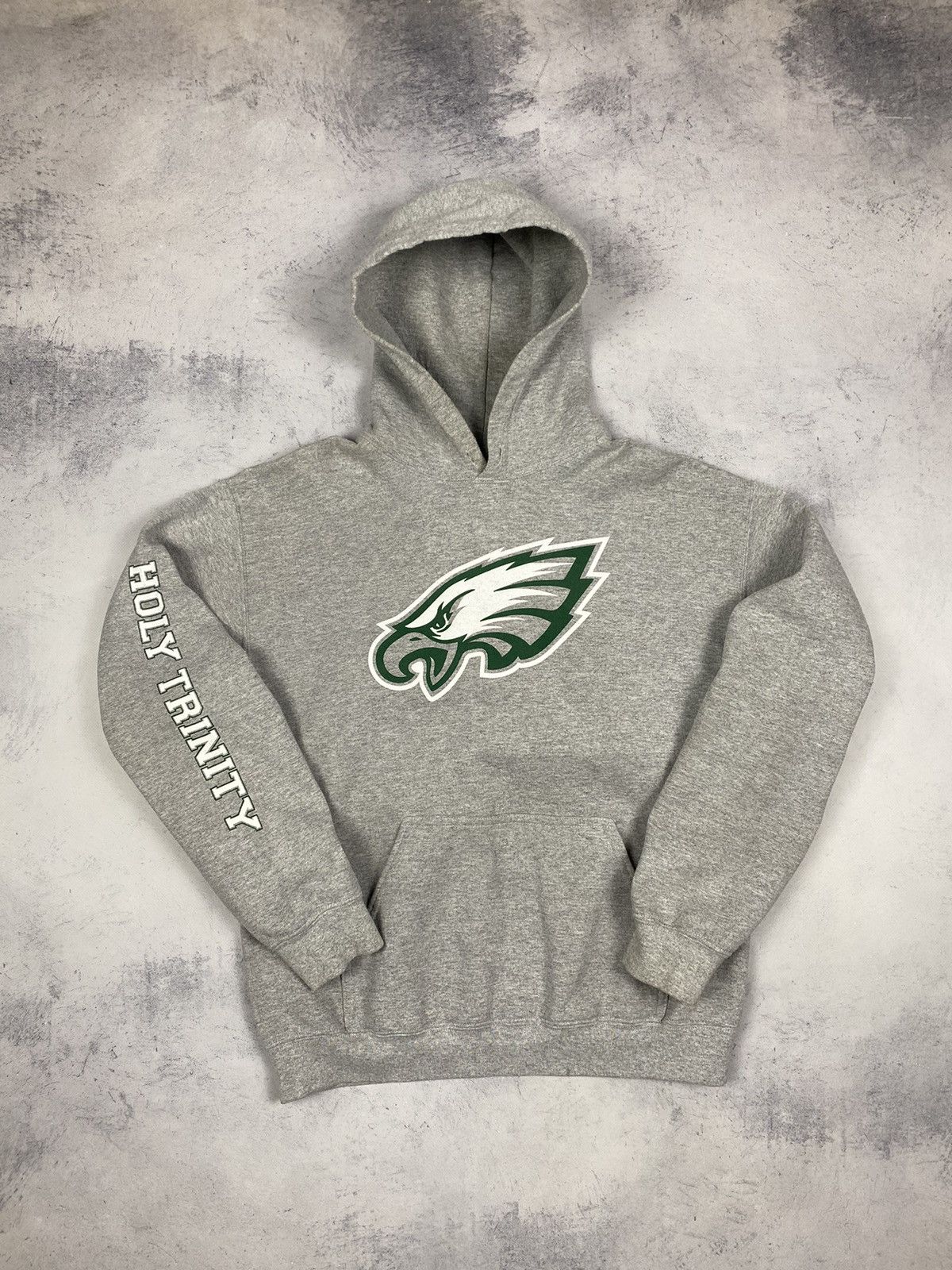 NFL NFL Philadelphia Eagles Grey Hoodie Size M Size US M / EU 48-50 / 2 - 2 Thumbnail