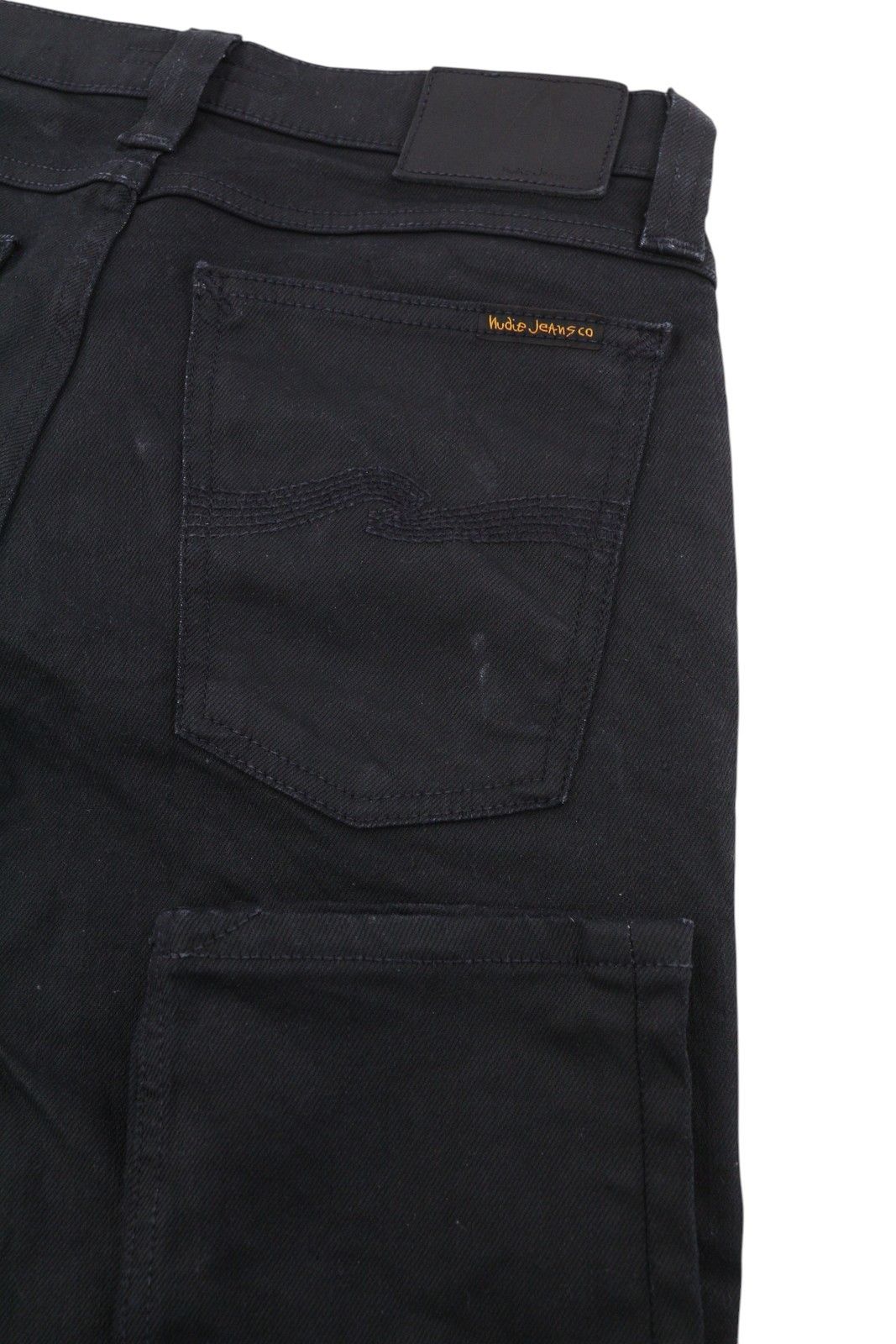 Nudie Jeans TIGHT LONG JOHN W28/L30 Throb Black Organic Coated 83639 Size US 28 / EU 44 - 5 Thumbnail