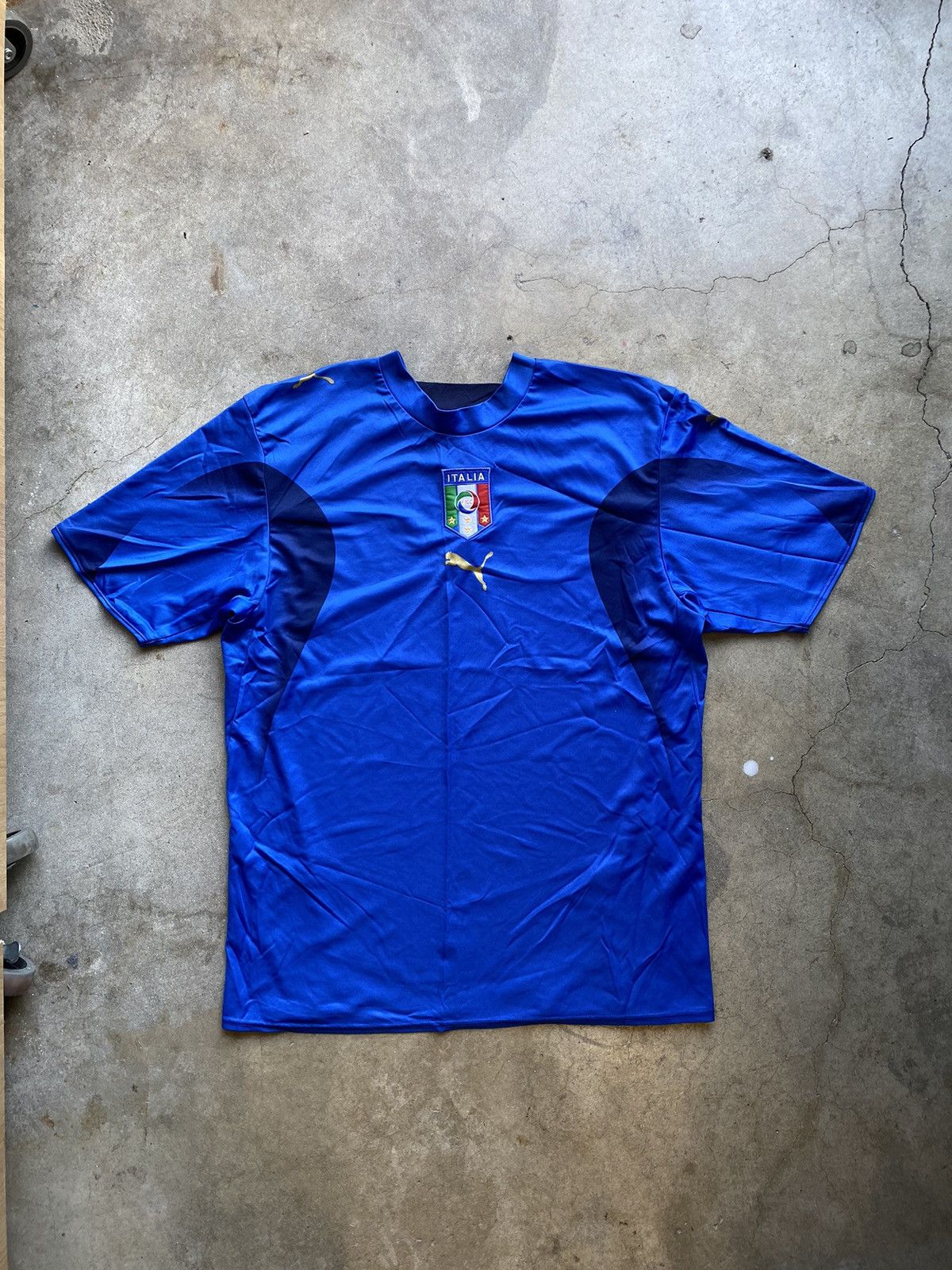 Puma Puma Italy soccer jersey blue Size US M / EU 48-50 / 2 - 1 Thumbnail