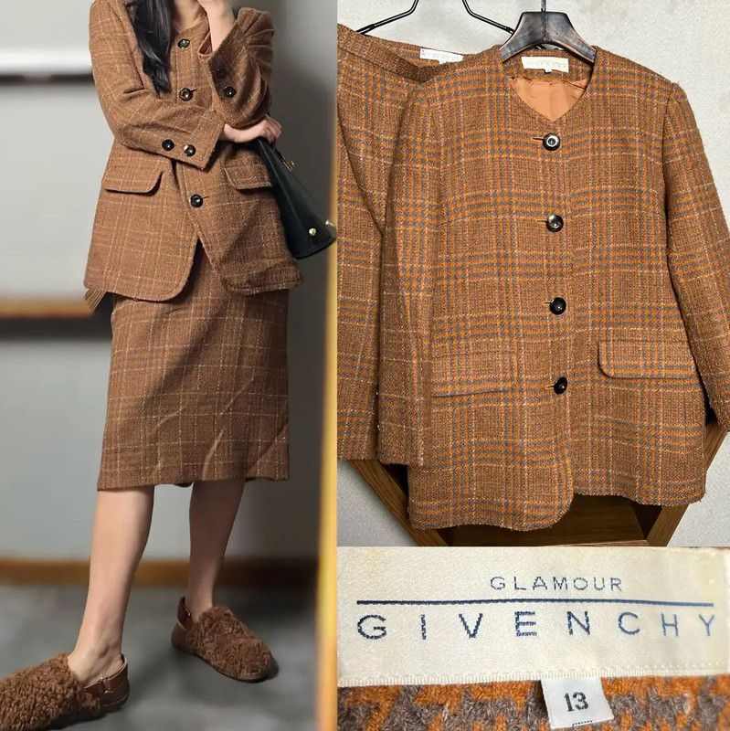 Givenchy Givenchy Colorblock Wool Women's Cardigan 0089 Size ONE SIZE - 1 Thumbnail
