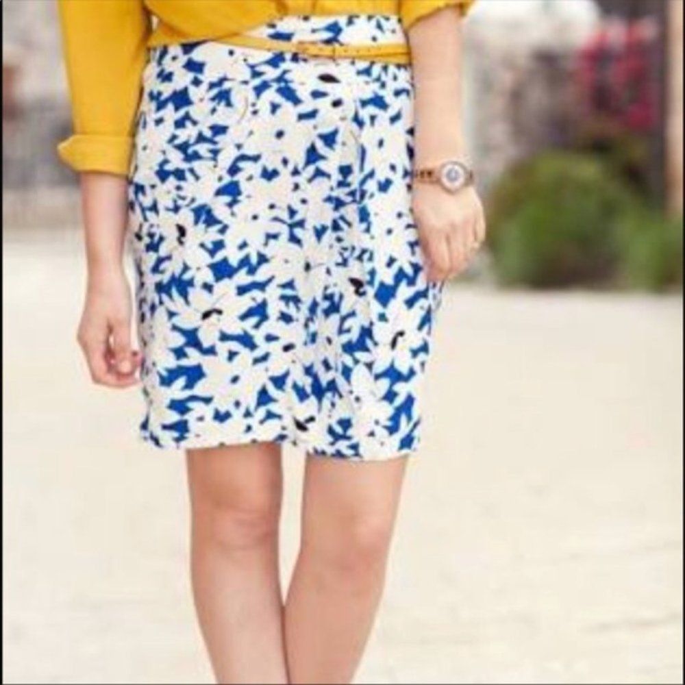 Anthropologie Anthropologie Odille Silk Skirt Size 4 Size 27" / US 4 / IT 40 - 2 Thumbnail