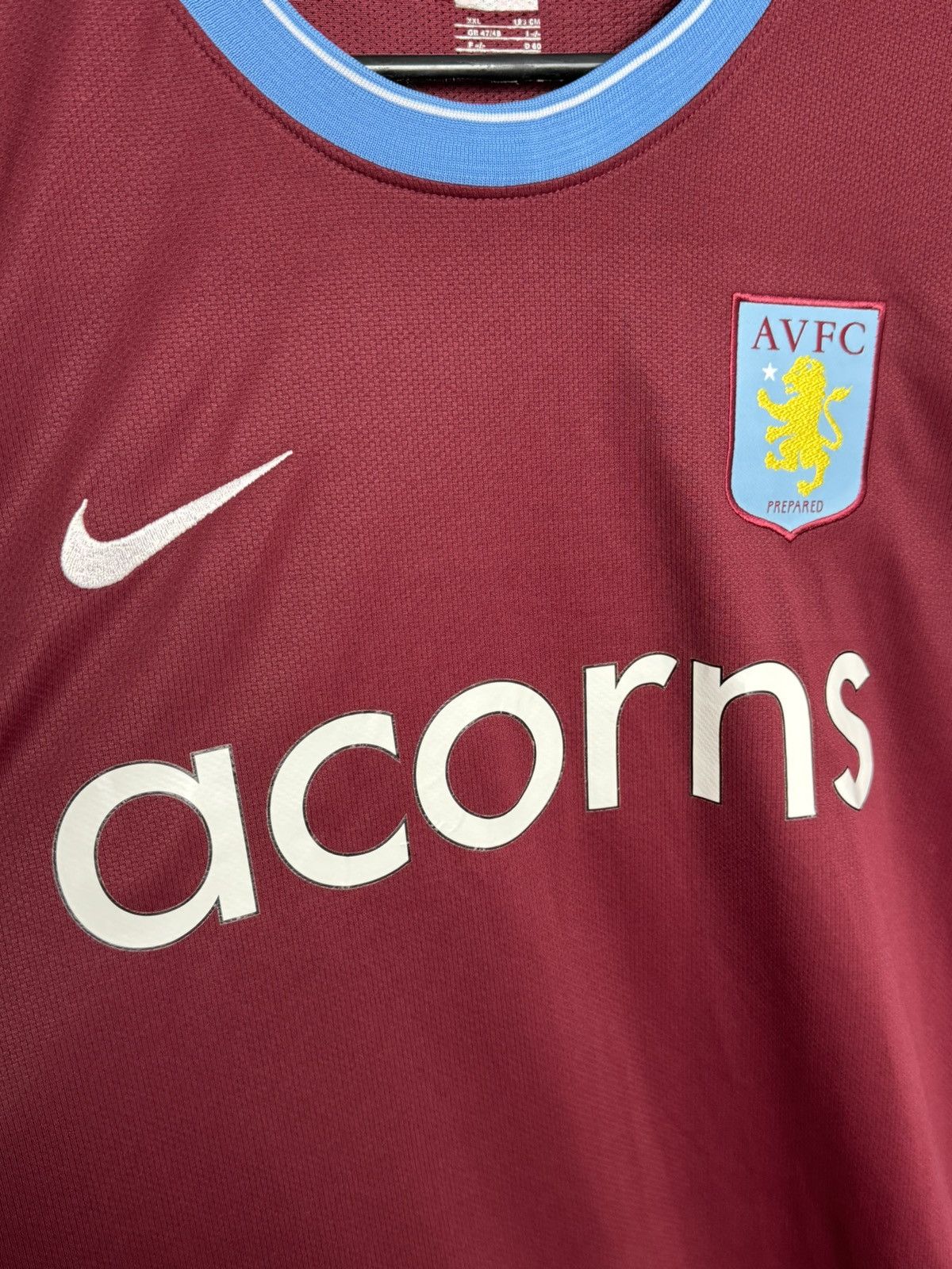 Nike Aston Villa 09/10 Home Football Long Sleeve Jersey Size US XXL / EU 58 / 5 - 3 Thumbnail