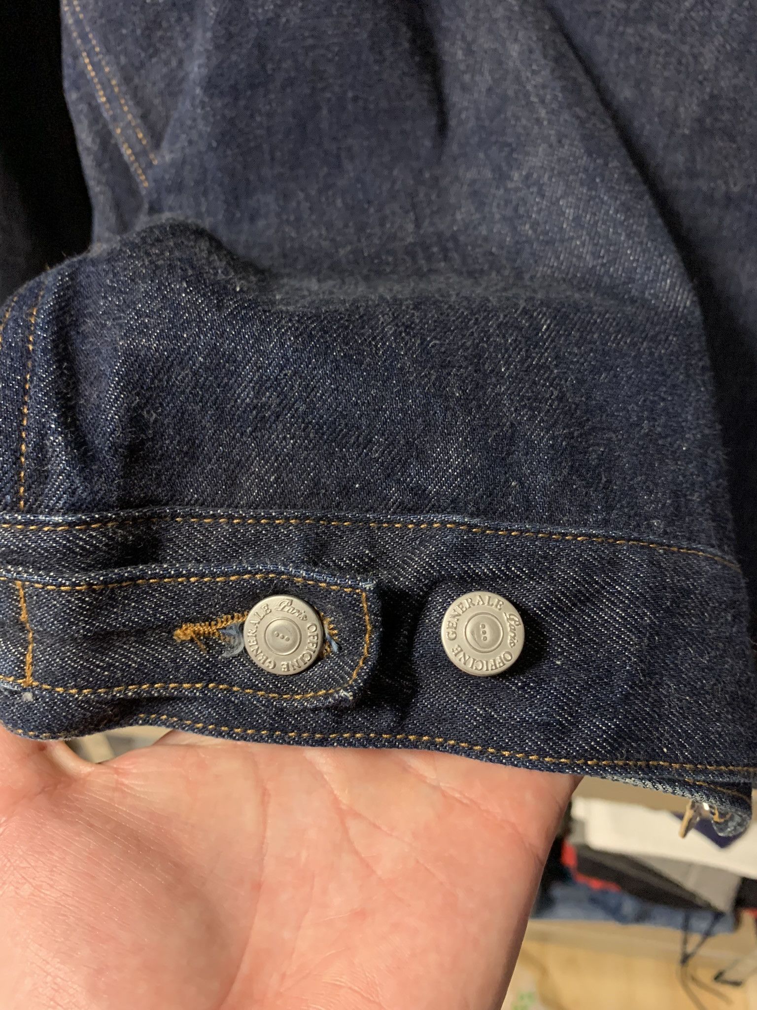 Officine Generale Officine Generale Cillian Denim Zip Trucker Jacket - M Size US M / EU 48-50 / 2 - 13 Thumbnail