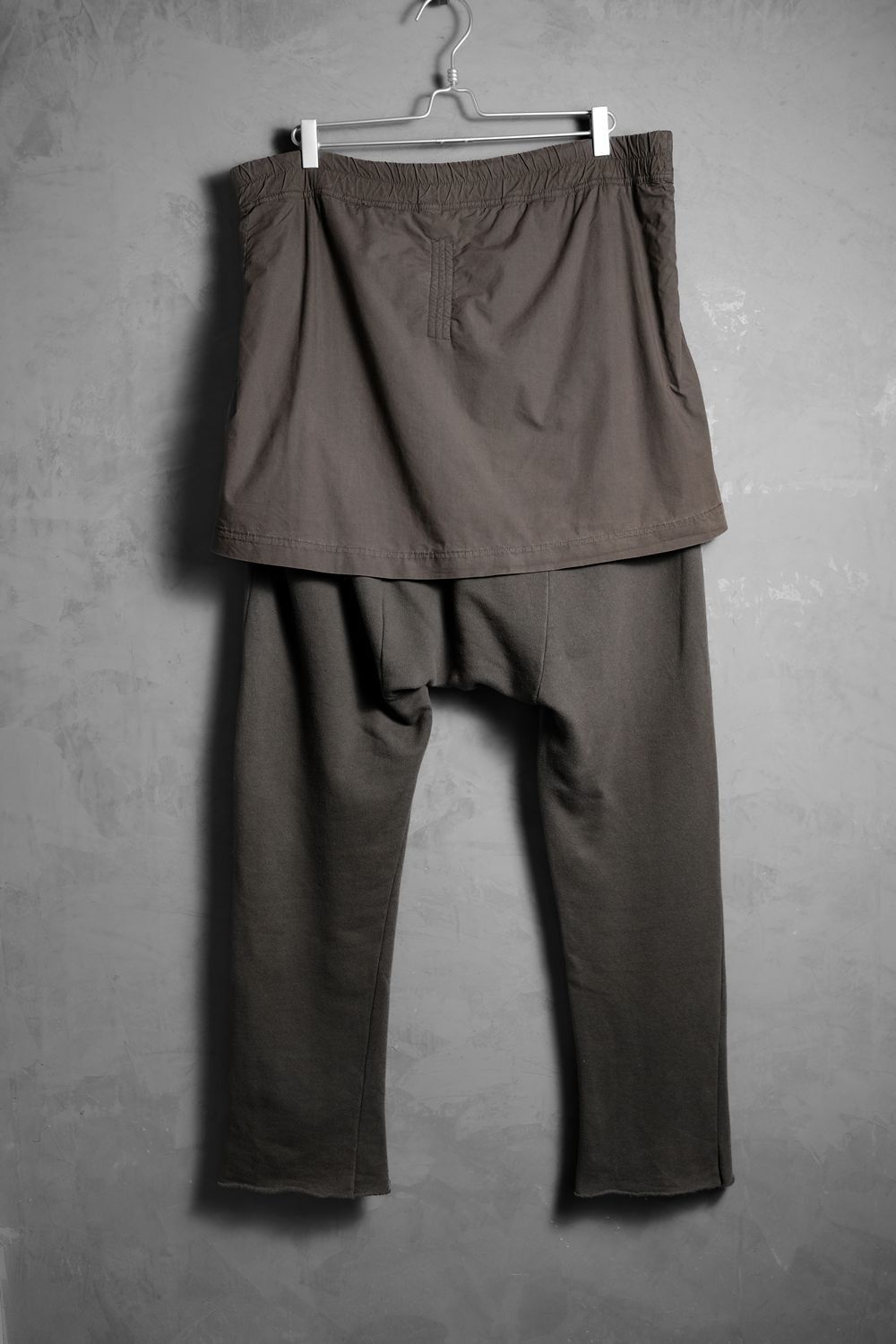 Rick Owens Drkshdw Rick Owens DRKSHDW Layered Skirt Sarouel Pants Size US 34 / EU 50 - 6 Thumbnail