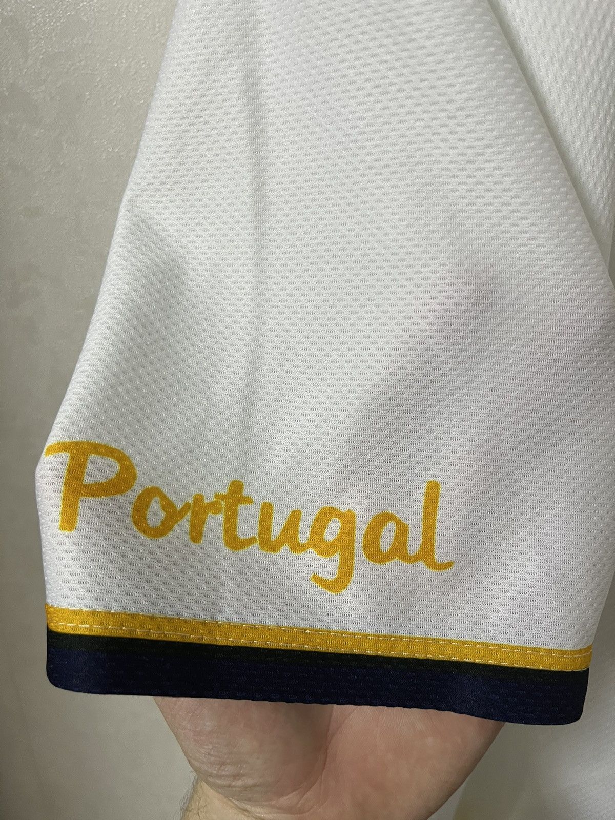 Vintage Portugal Vintage #7 Figo Blokecore Jersey Size US L / EU 52-54 / 3 - 4 Thumbnail