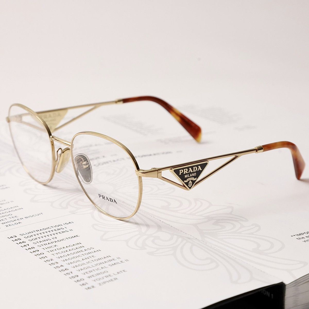 Prada PRADA 0PR A50V GLASSES Size ONE SIZE - 2 Thumbnail