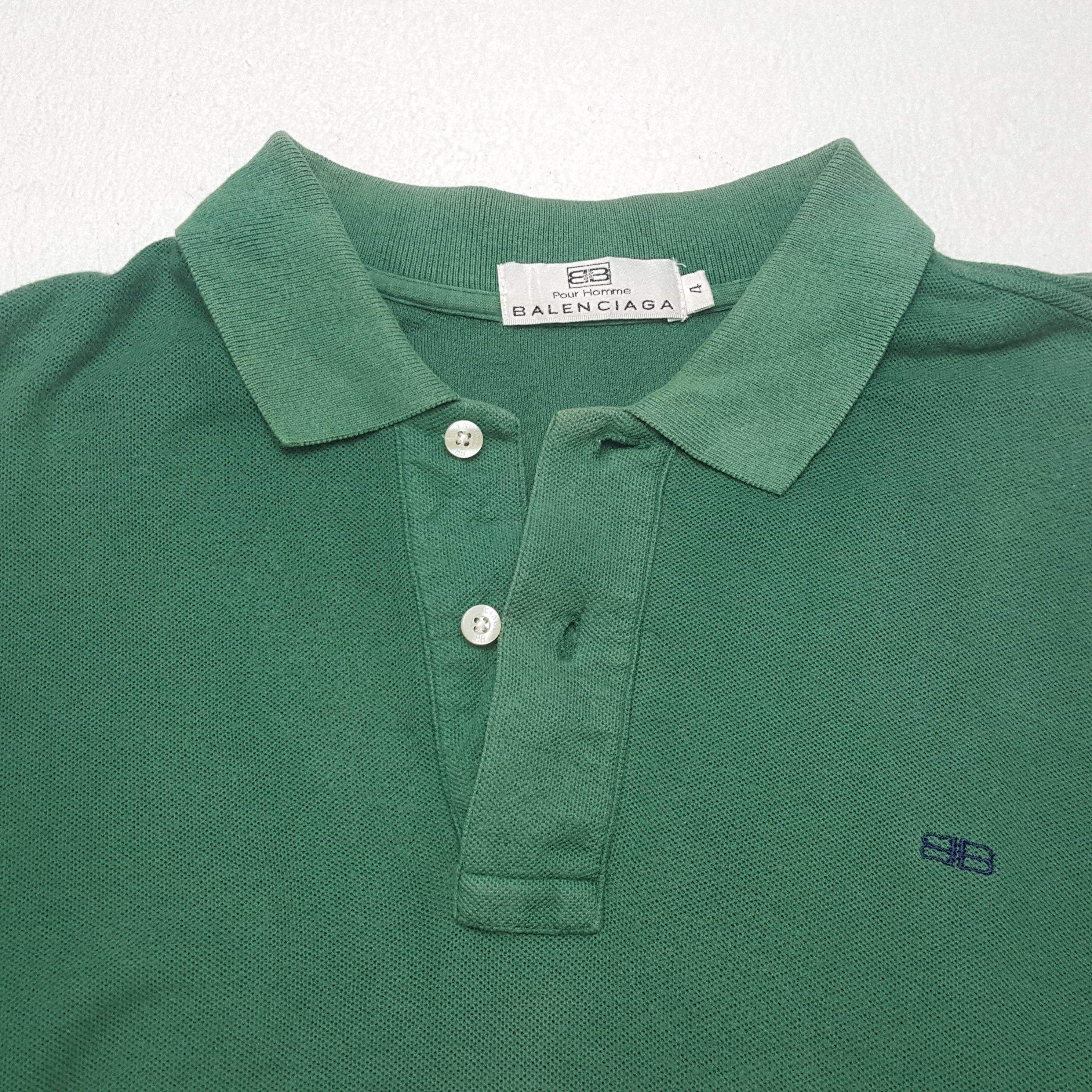 Balenciaga × Vintage Vintage BALENCIAGA Sports Sportswear Luxury Brand Polos Size US L / EU 52-54 / 3 - 5 Thumbnail
