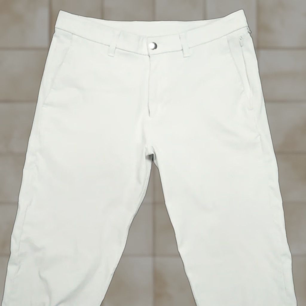 Lululemon Lululemon Pants Men 33x28 Gray Commission Slim Fit Ventlight Zip Pocket Shirt, Pants? Size US 33 - 1 Thumbnail