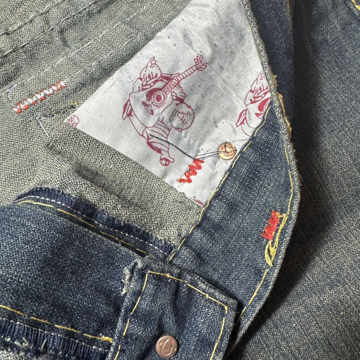 Other vintage y2k flared jeans true religion style Size US 32 / EU 48 - 15 Thumbnail