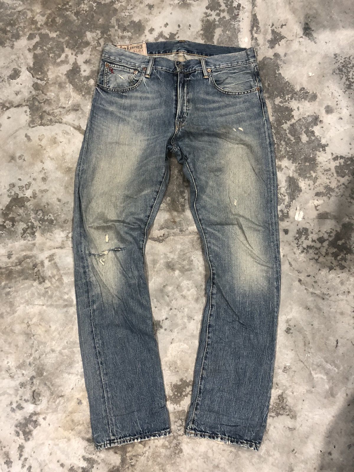 Polo Ralph Lauren × Vintage Vintage PRL Ralph Lauren RL Jeans Washedstone Size US 34 / EU 50 - 5 Thumbnail