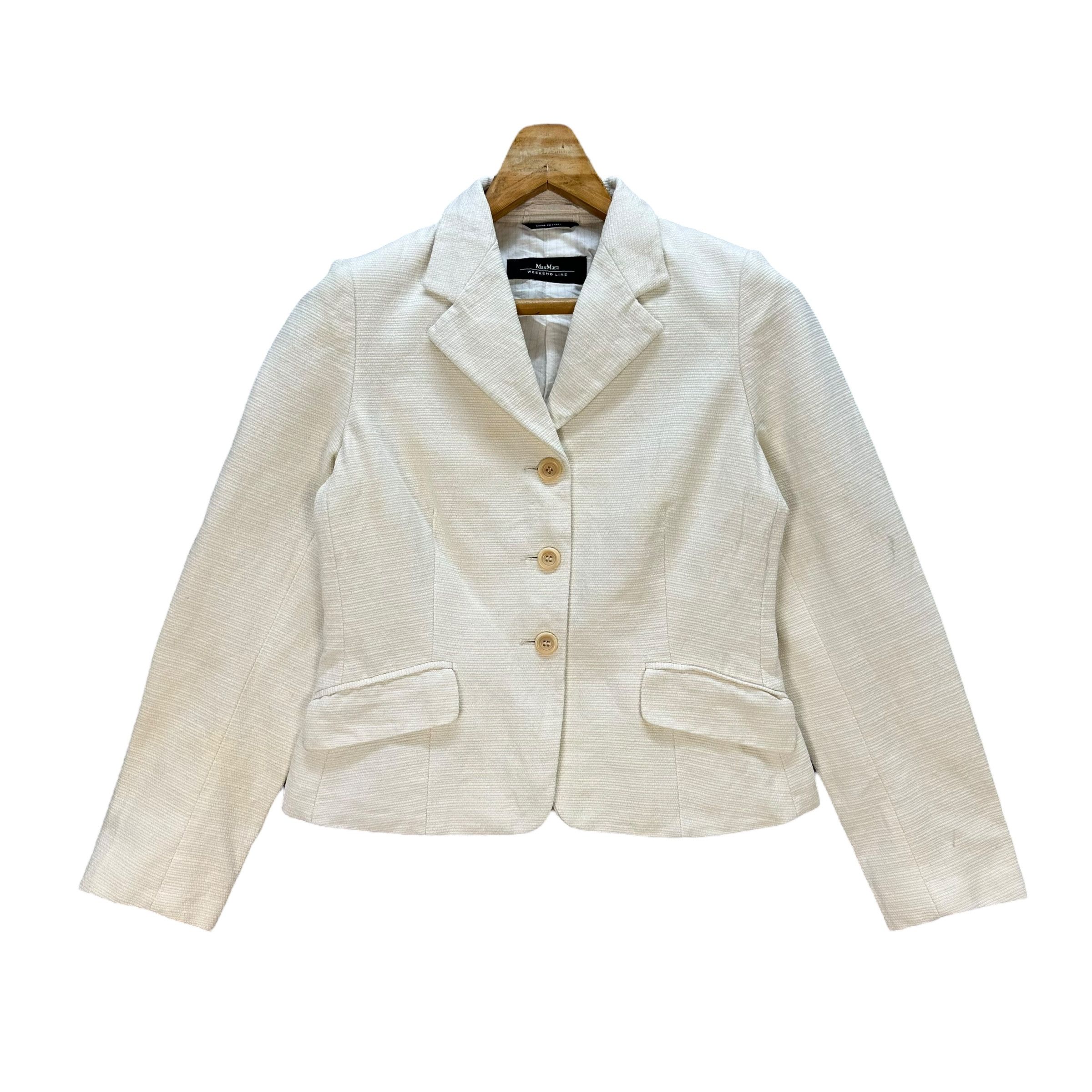 Max Mara Max Mara Blue Cashmere Cape Bomber Jacket | Grailed