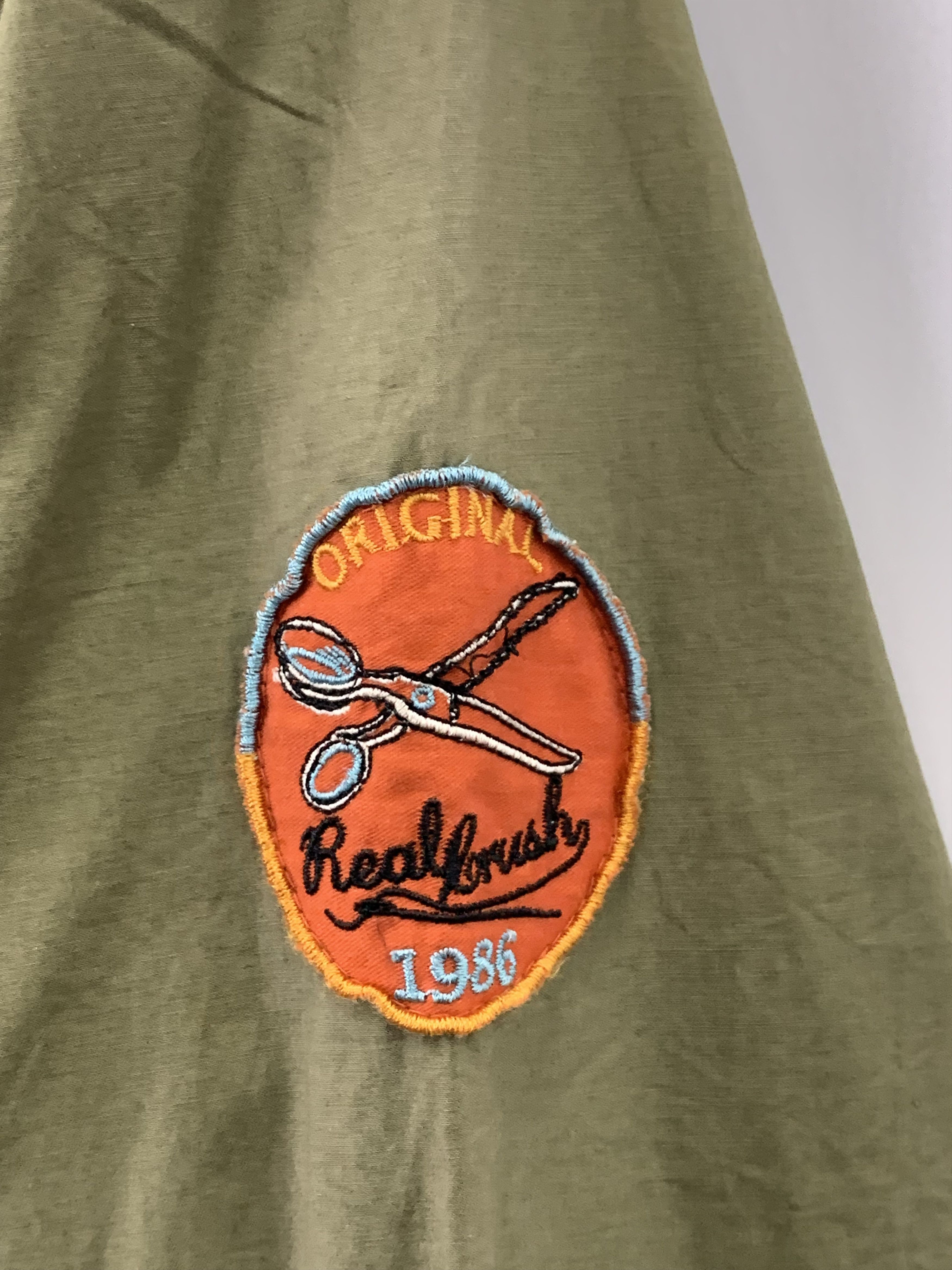 Vintage Vintage Real Crush Military Denim Jacket Patches J0905 Size US M / EU 48-50 / 2 - 9 Thumbnail