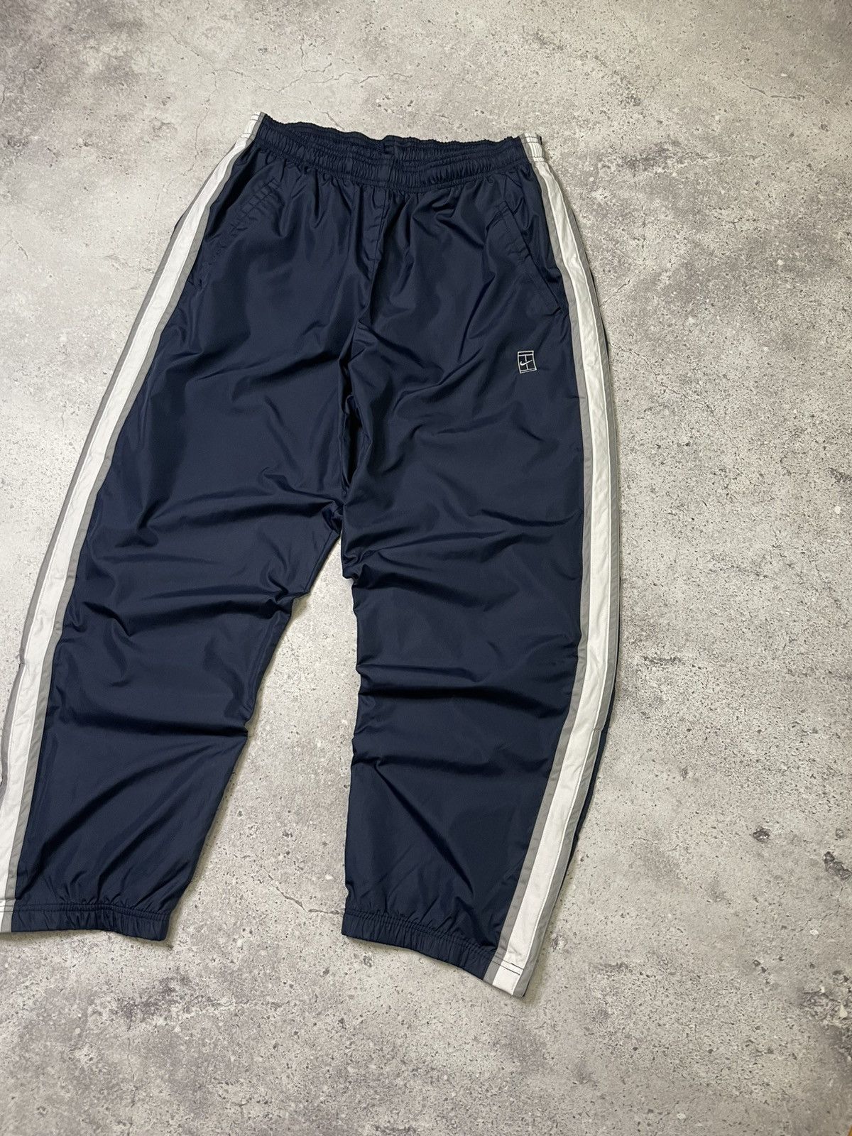 Nike VTG Y2K Nike Challenge Court Nylon Track Suit Jacket Pants Size US 32 / EU 48 - 8 Thumbnail