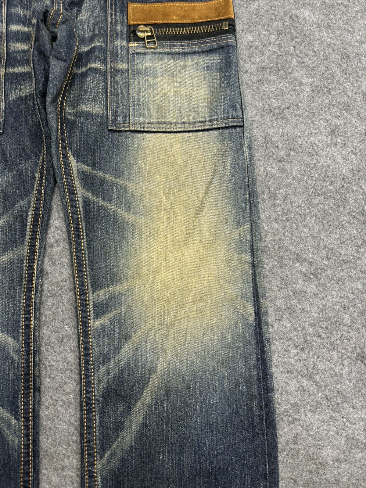 Edwin 💥Bush Denim💥Sick 90s Style Rust Wash Edwin Bush Denim F520 Size US 31 - 5 Thumbnail