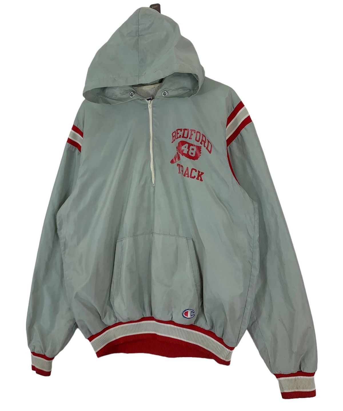 Champion × Vintage VINTAGE CHAMPION BEDFORD TRACK LIGHT ZIPPER HOODIE JACKET Size US L / EU 52-54 / 3 - 2 Thumbnail