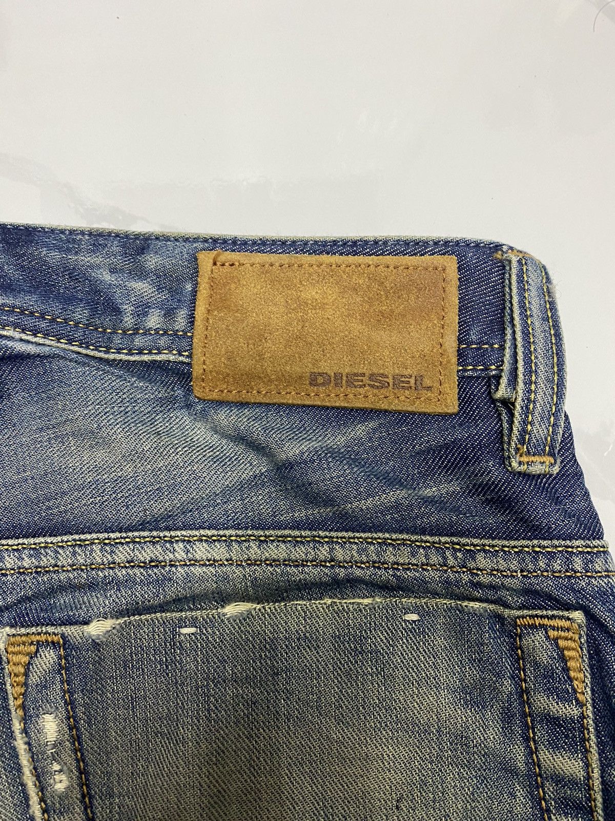 Diesel RUSTY🔥DIESEL DNA DIRTYNEWAGE DISTRESSED DENIM JEANS Size US 31 - 13 Thumbnail