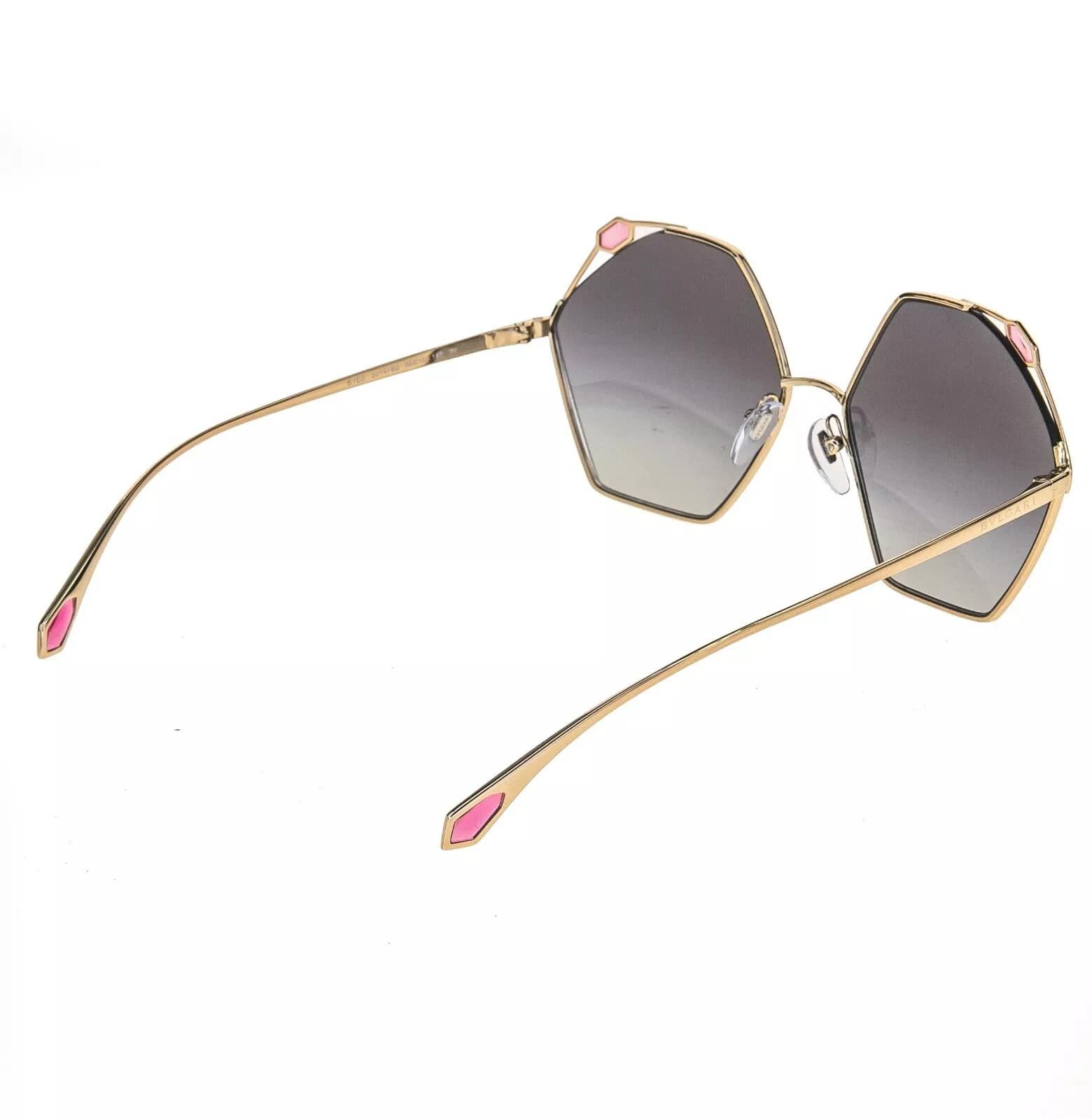 Bvlgari BVLGARI SERPENTEYES BV6160 Pink Geometric Sunglasses 6160 Size ONE SIZE - 2 Thumbnail