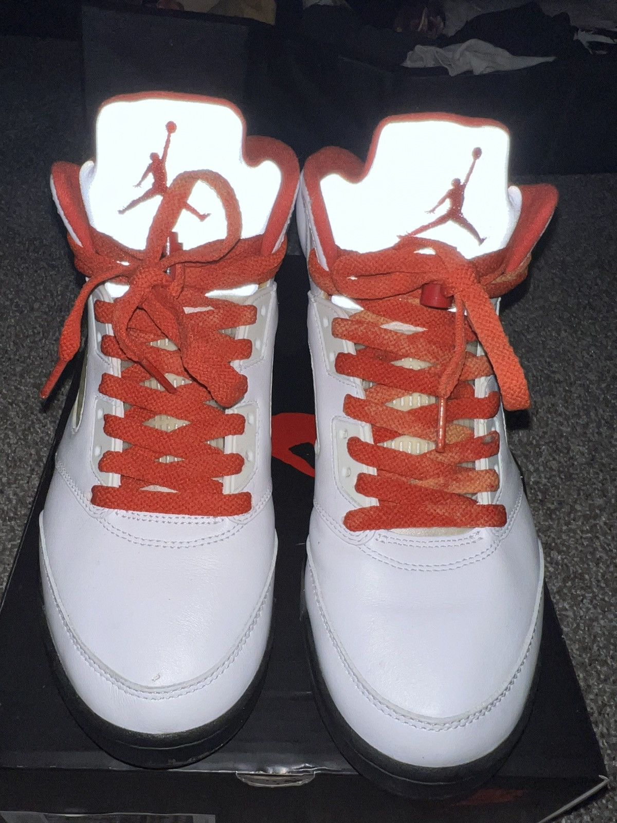 Jordan Brand Air Jordan 5 Fire Red 2020 Size US 8.5 / EU 41-42 - 9 Thumbnail
