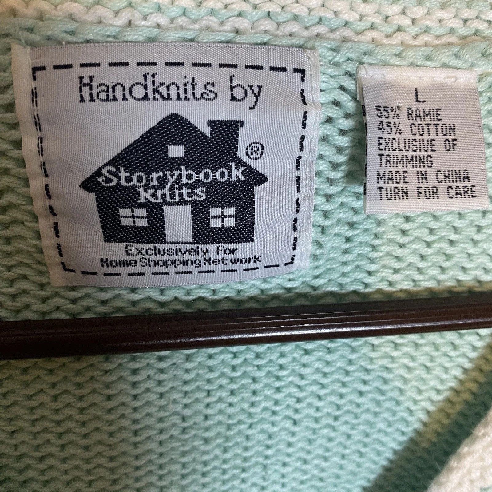 Other Storybook Knits Cardigan Embroidered Butterfly Sweater L Size L / US 10 / IT 46 - 3 Thumbnail