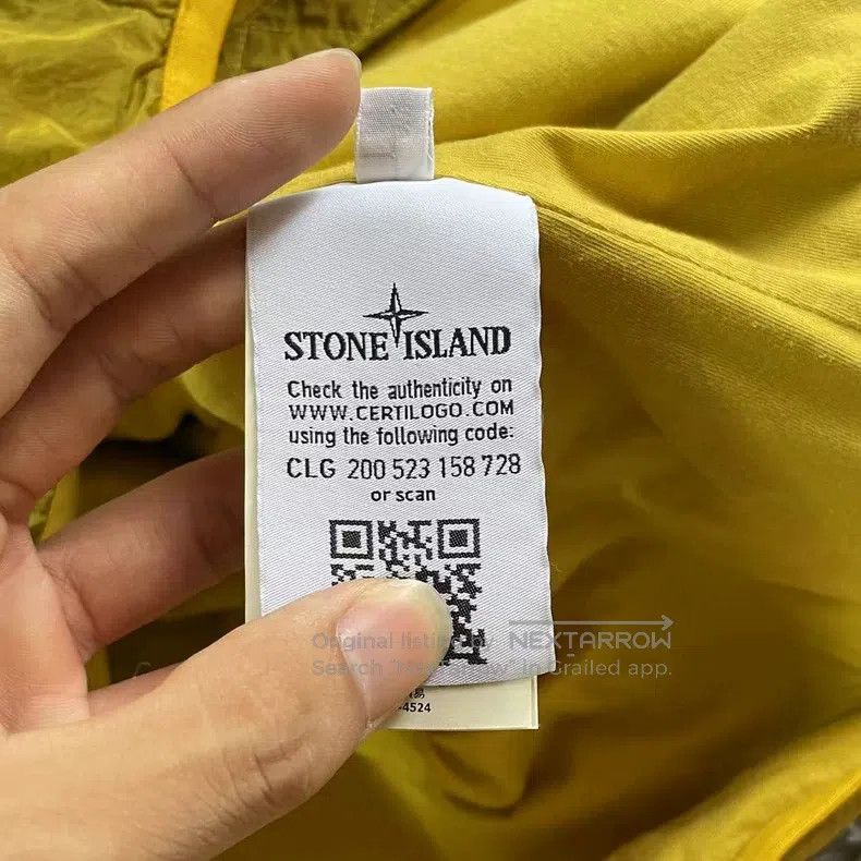 Stone Island Stone Island Metal Nylon Jacket Golden Color Size S Size US S / EU 44-46 / 1 - 6 Thumbnail