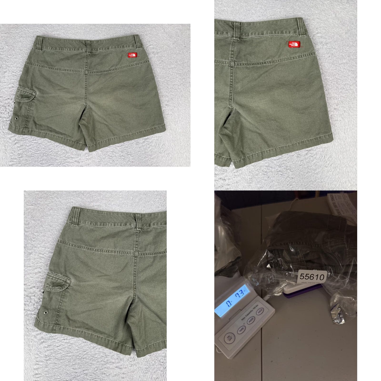 The North Face The North Face Cargo Shorts Womens 6 Green Duck Twill Nylon Pockets Hiking Outdoor Casual Size 28" / US 6 / IT 42 - 9 Thumbnail