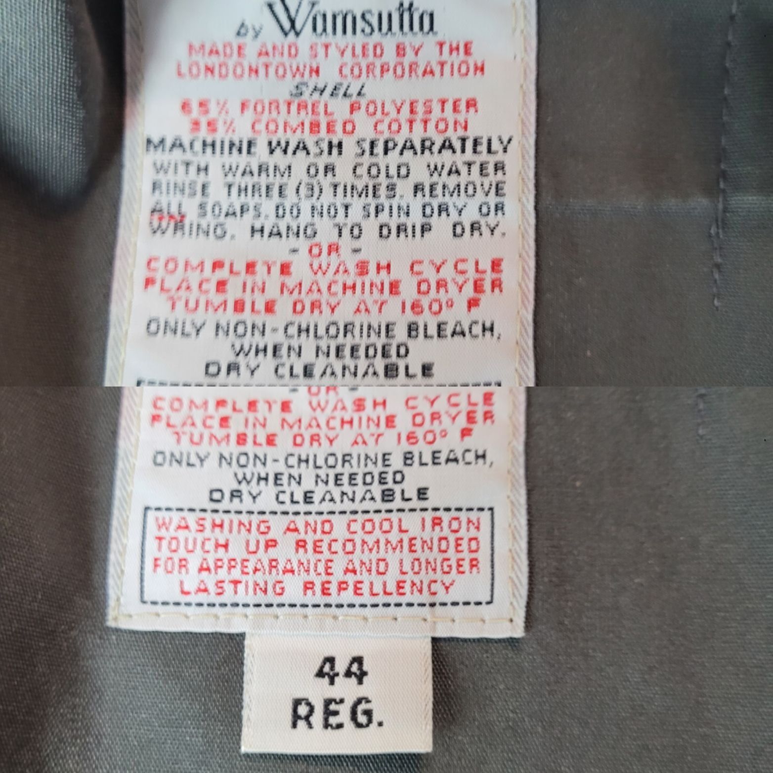 London Fog Vtg London Fog Mens Double-Breasted Trench Coat 44 Regular G Size US L / EU 52-54 / 3 - 3 Thumbnail