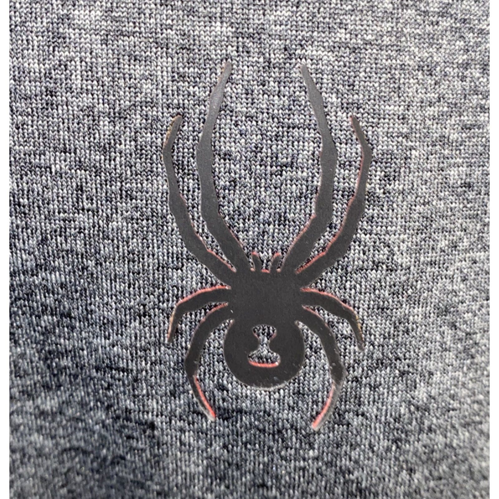 Spyder Spyder Mens Gray Polyester/Spandex 1/2 Zip Pullover Jacket Size XL Size US XL / EU 56 / 4 - 4 Thumbnail