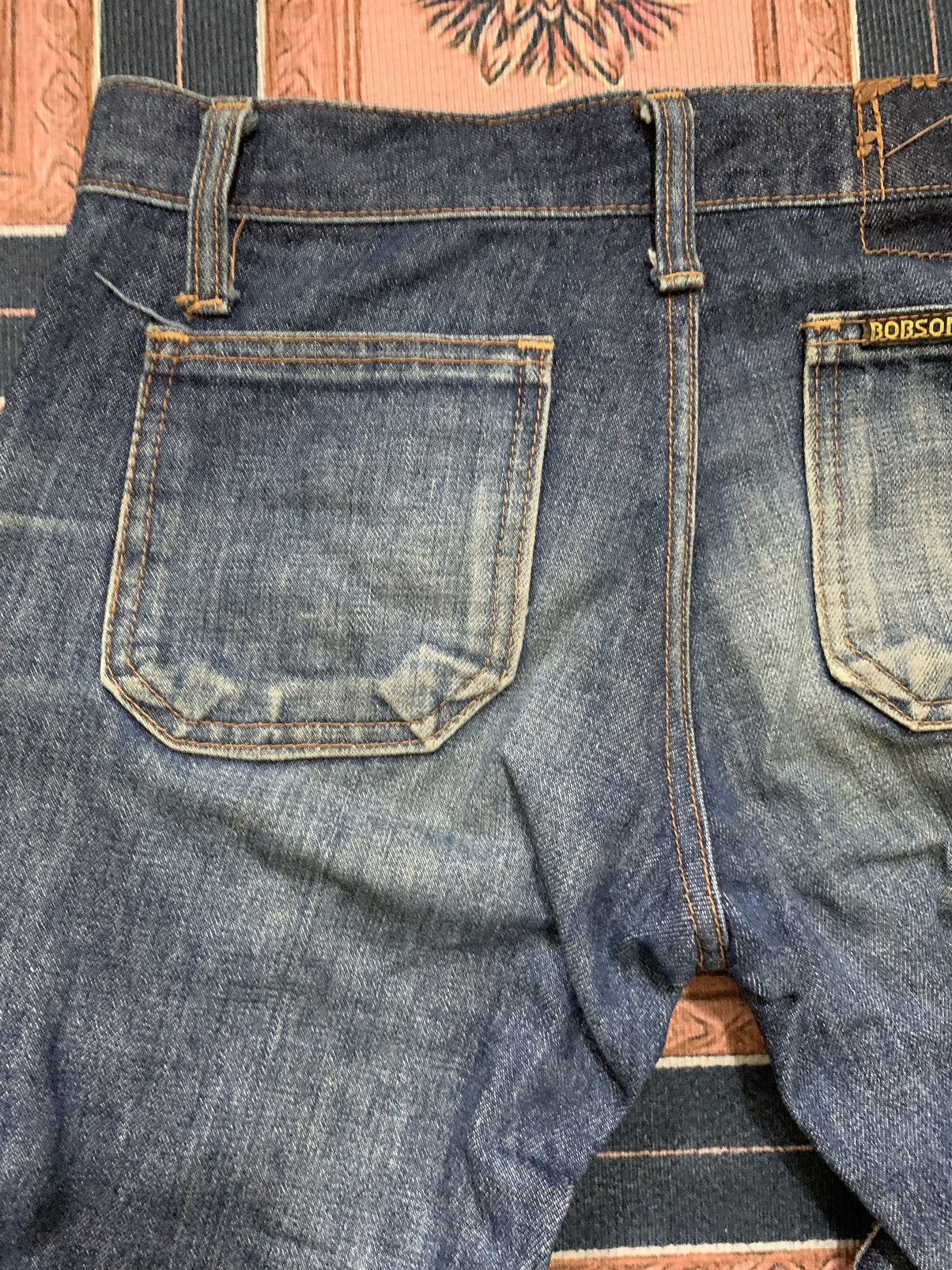 If Six Was Nine 💥Flare💥 Vintage Bobson Bootcut Jeans Faded Size US 30 / EU 46 - 9 Thumbnail