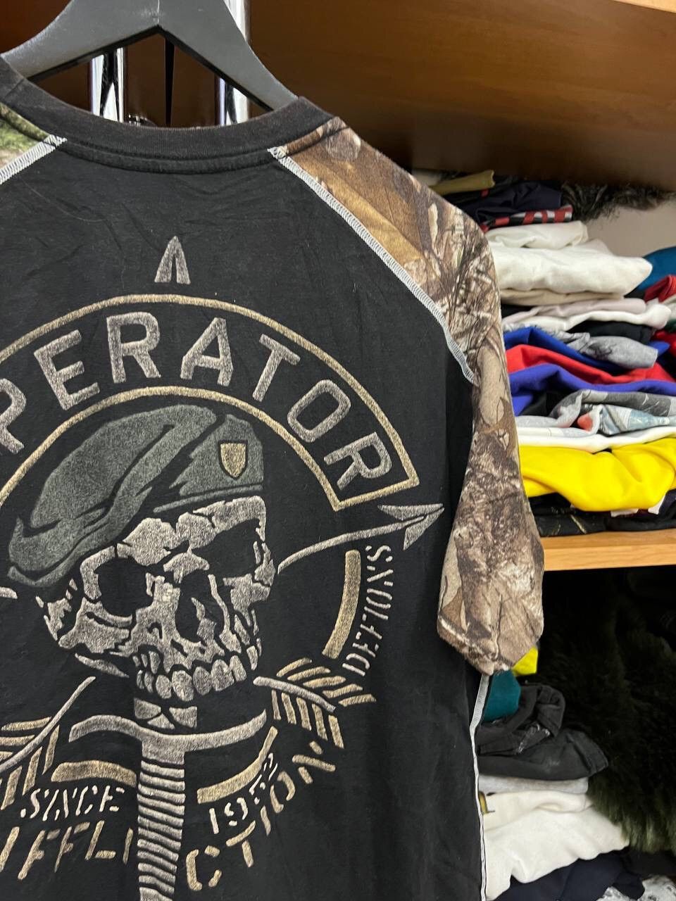 Other Streetwear Y2K Vintage Camo Affliction TShirt Size US XL / EU 56 / 4 - 9 Thumbnail