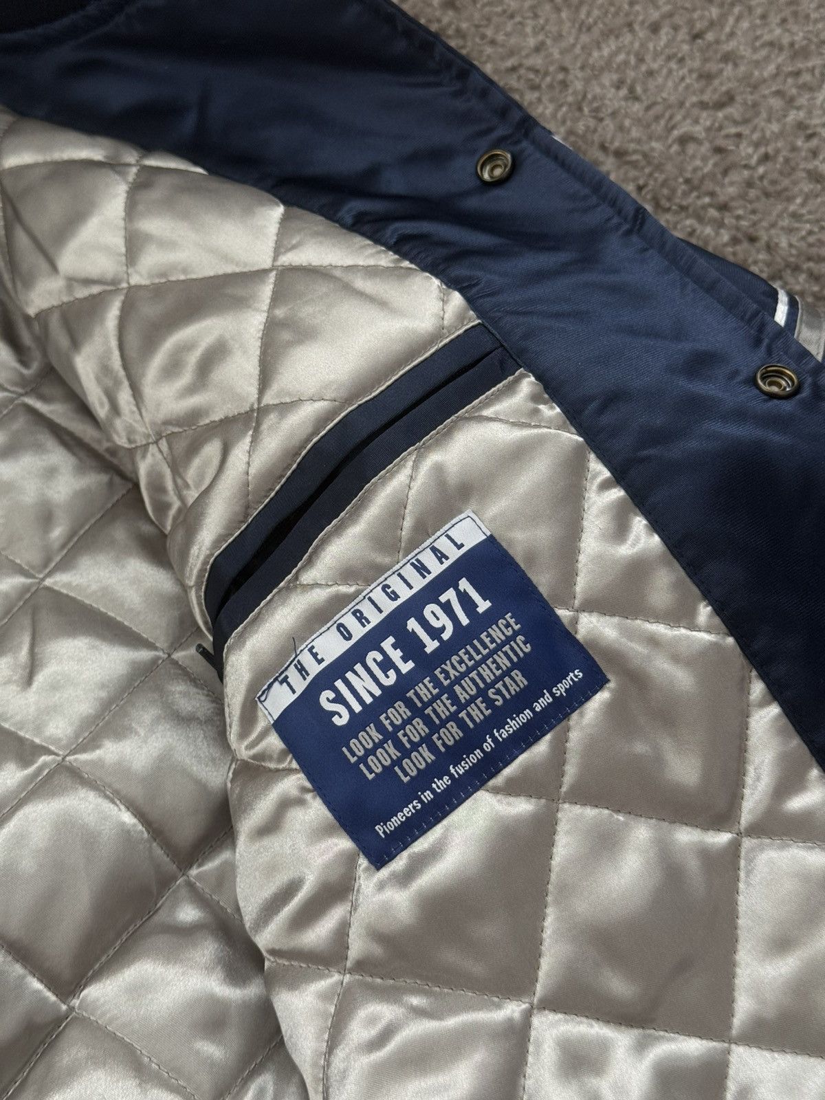 Starter Vintage Yankees Satin Starter Jacket XL Size US XL / EU 56 / 4 - 8 Thumbnail