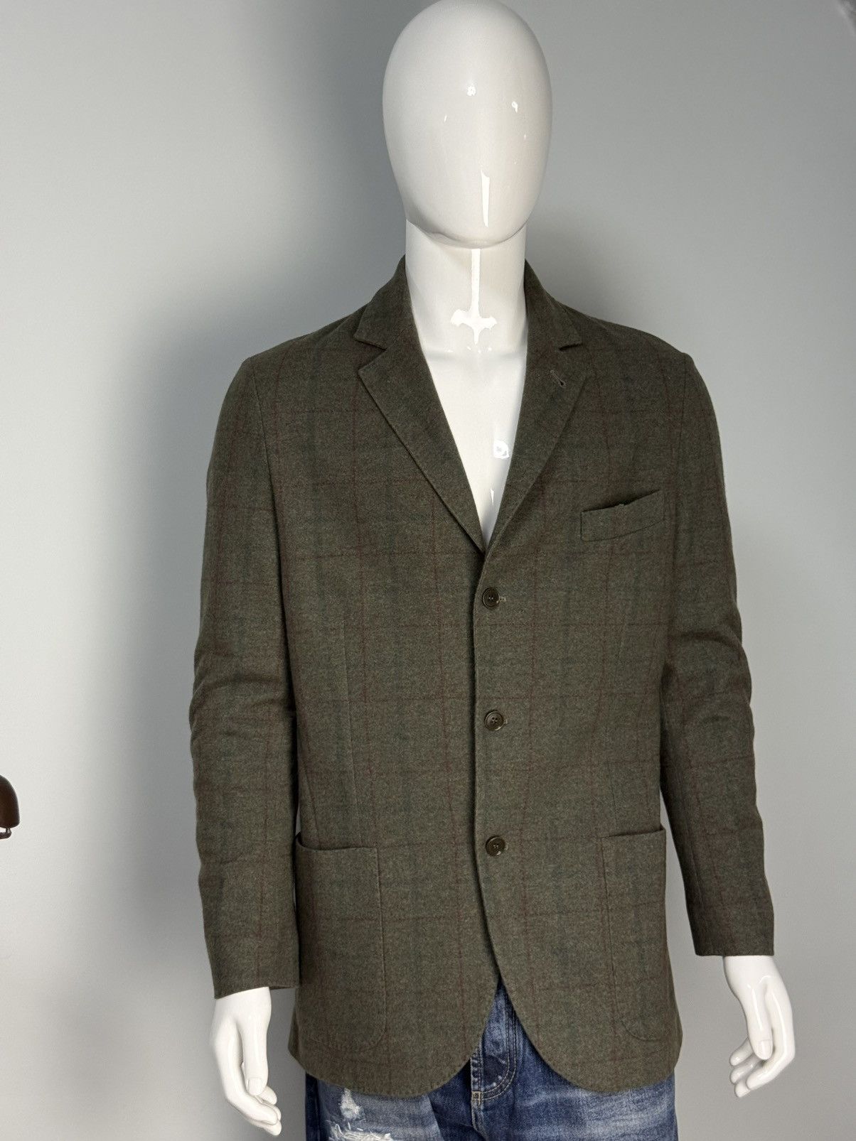 Loro Piana Loro Piana Baby Cashmere Jacket Suede Elbow Patches Voyager Size US L / EU 52-54 / 3 - 4 Thumbnail