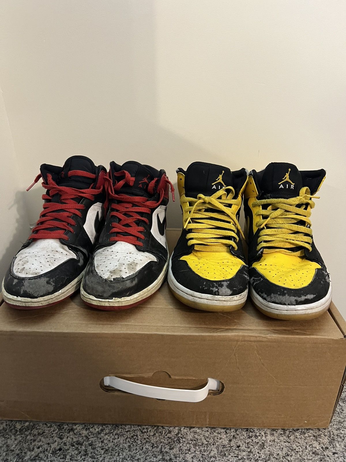 Jordan Brand Jordan 1 Old Love New Love Beginning Moments Pack 2007 Size US 12 / EU 45 - 4 Thumbnail