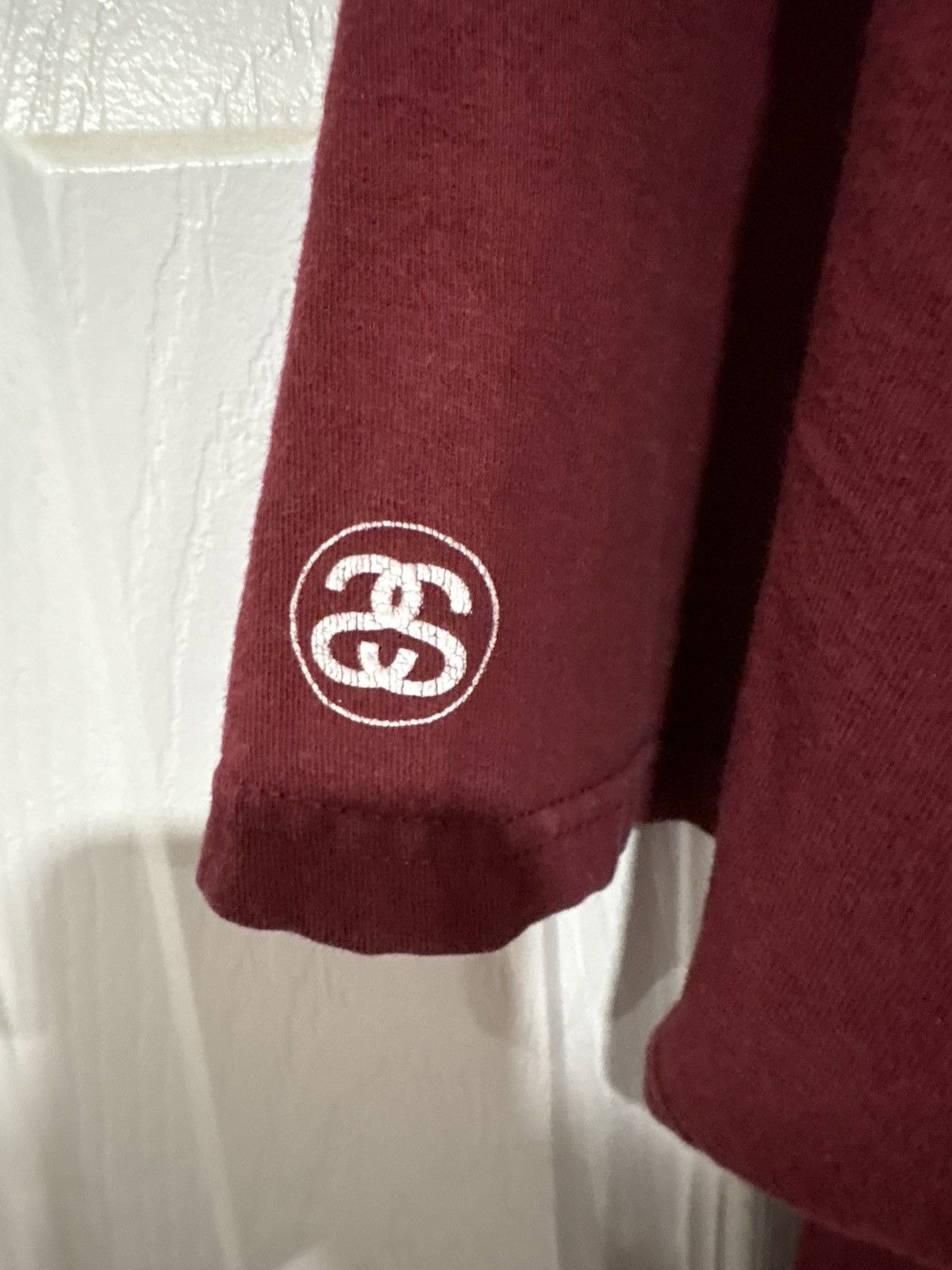 Stussy Stüssy Maroon “International” Graphic T-Shirt Size L Cotton Size US L / EU 52-54 / 3 - 7 Thumbnail