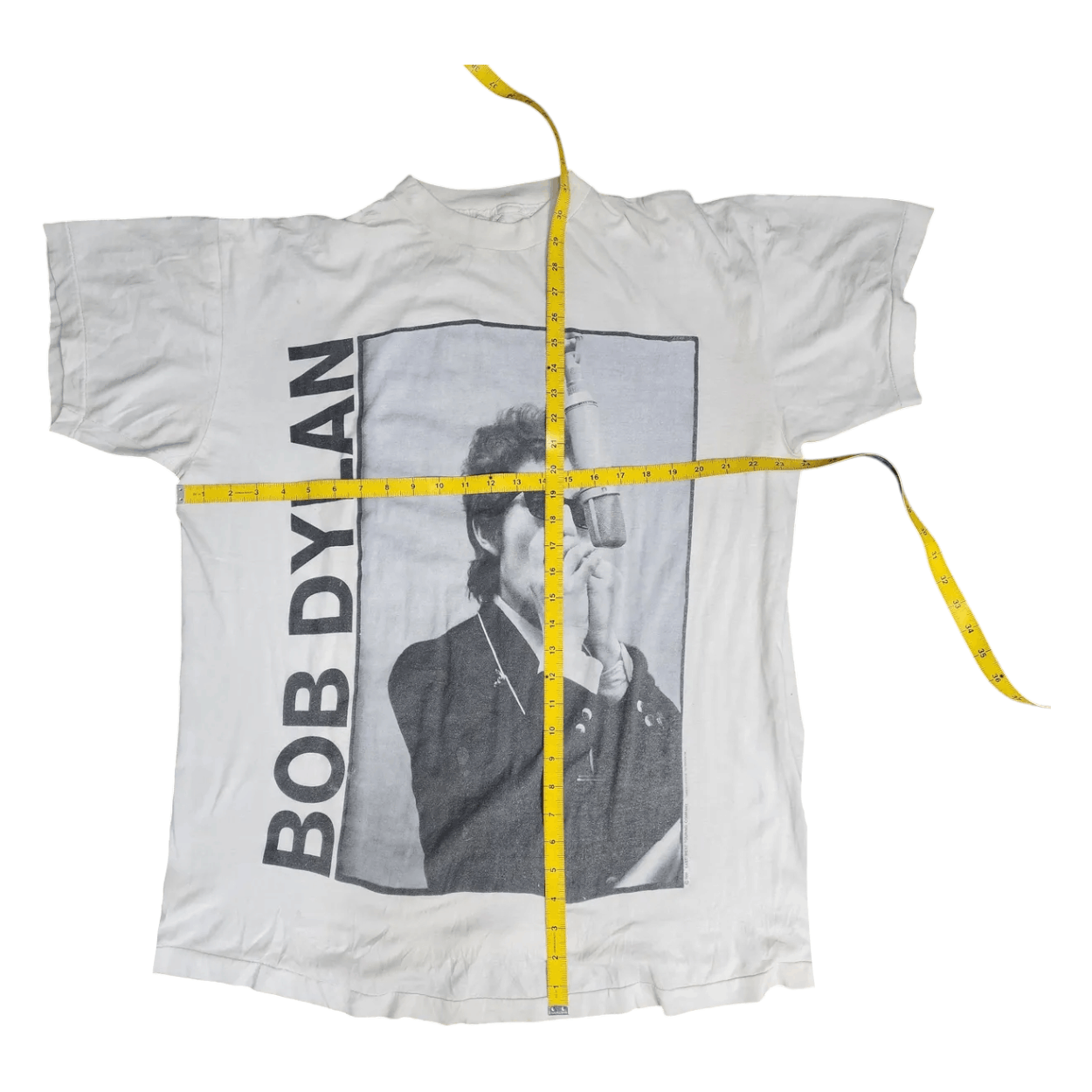Band Tees × Vintage Vintage Bob Dylan ©️ 1991 shirt license to Brockum tee Size US XL / EU 56 / 4 - 6 Thumbnail