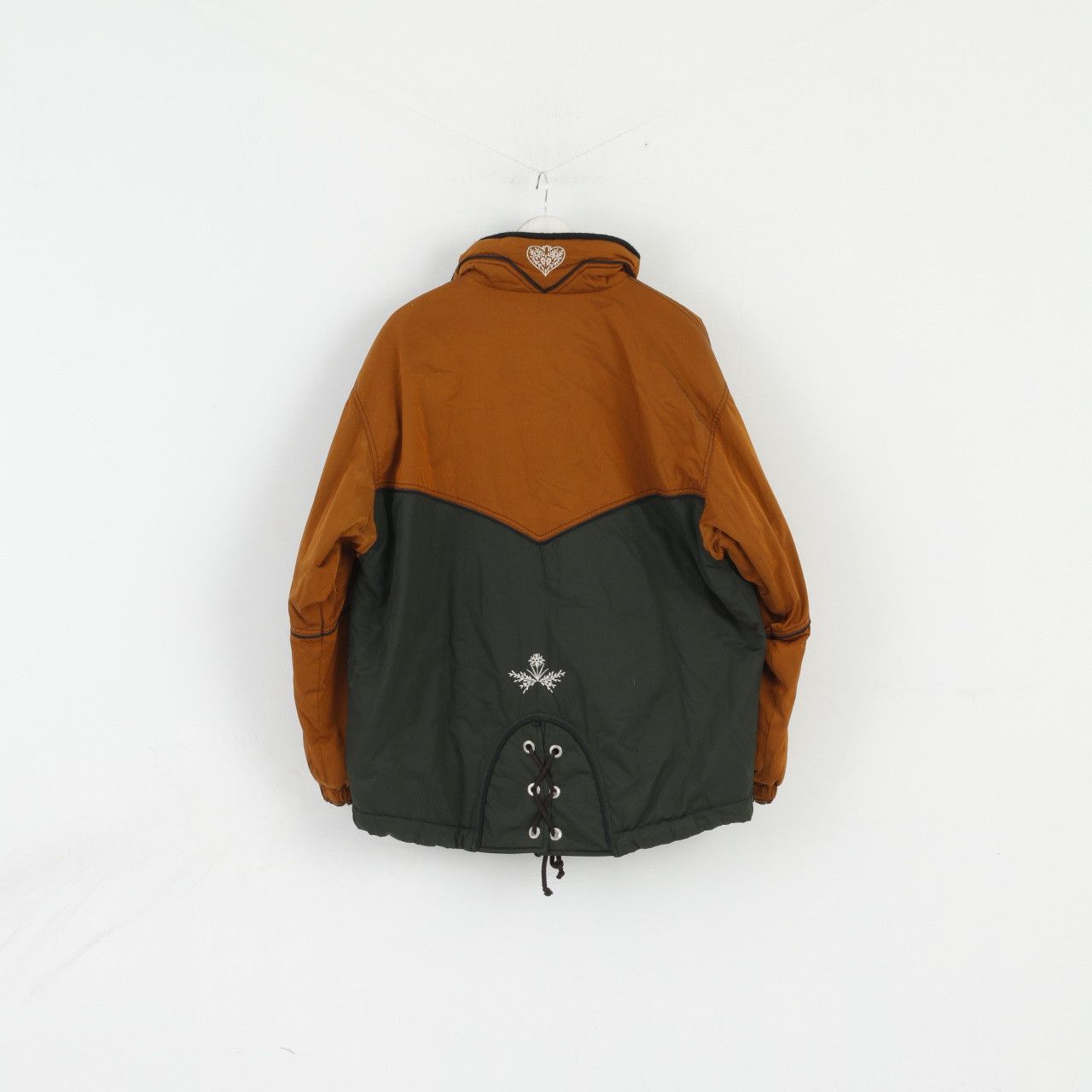 Vintage Sportalm Kitzbuhel Womens 42 XL Jacket Gold Green 6345 Size XL / US 12-14 / IT 48-50 - 7 Thumbnail