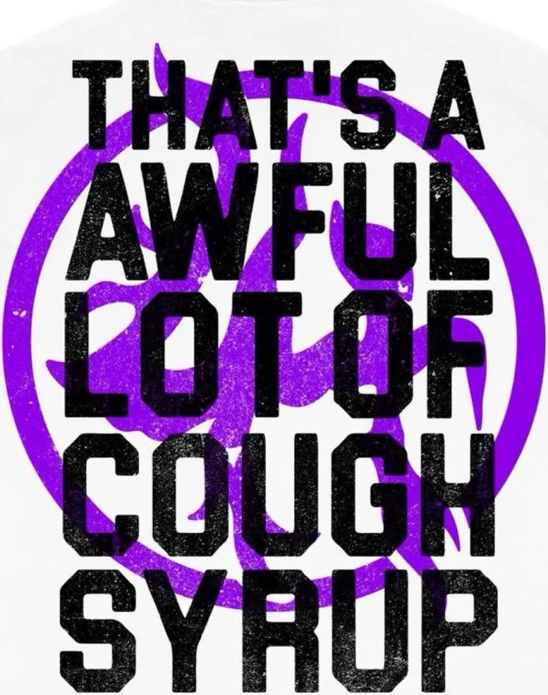 Lost hills Lost Hills x ALOCS “That’s A Awful Lot Of Cough Syrup” Tee! Size US XXL / EU 58 / 5 - 8 Thumbnail
