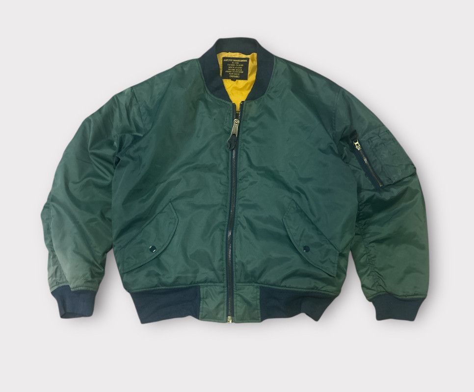 Vintage Ma1 Flight Jacket by ITPLAIN MA1 RIOT Size US M / EU 48-50 / 2 - 1 Thumbnail