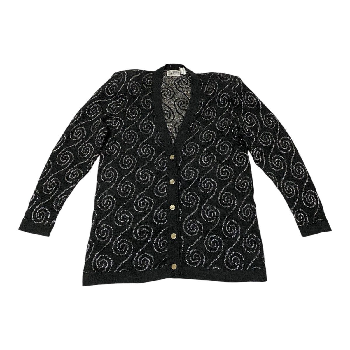 Belvedere Belvedere Rare Screen Cardigan Knitwear (C3) Size US S / EU 44-46 / 1 - 1 Thumbnail