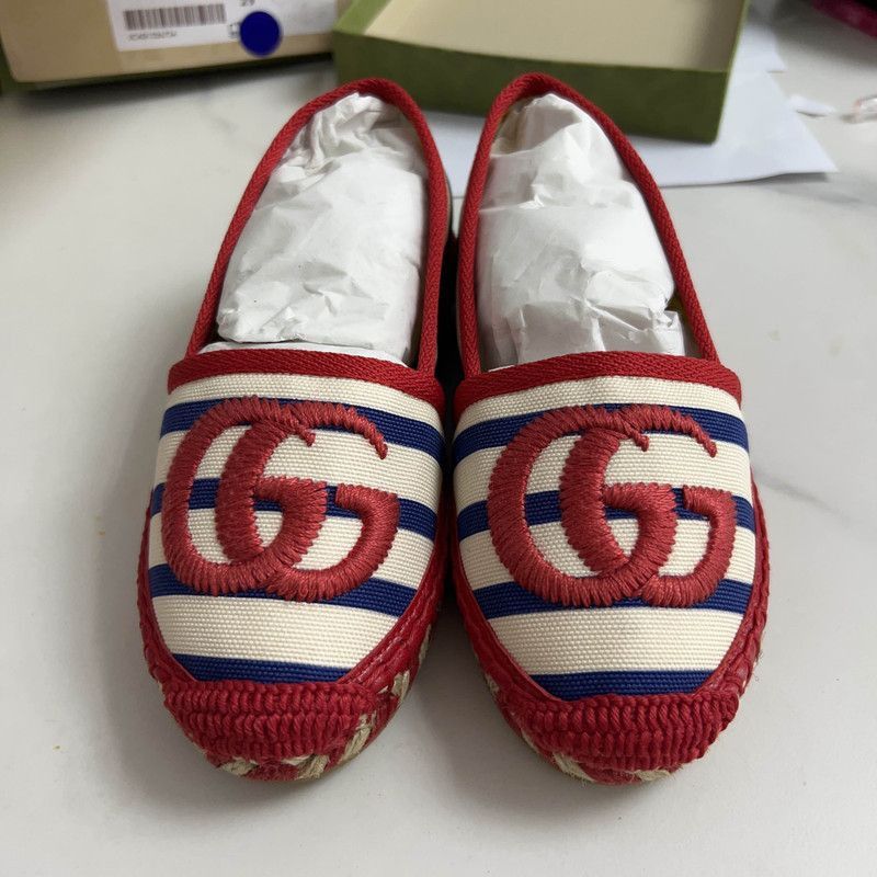 Gucci Gucci Children's Casual Shoes in White and Blue Size US 11.5 / EU 44-45 - 2 Thumbnail