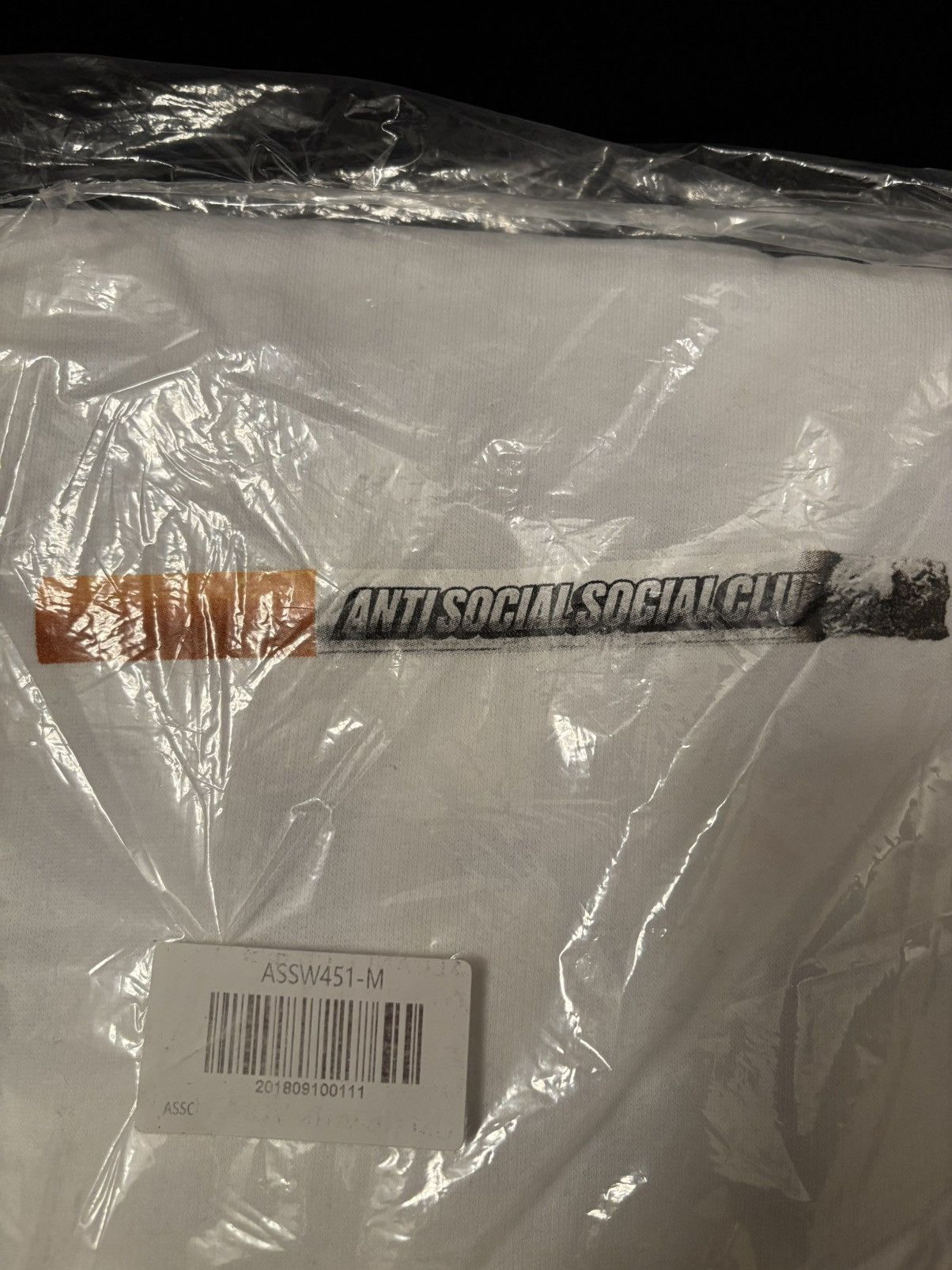 Anti Social Social Club Anti social social club Cigarette white hoodie Size US M / EU 48-50 / 2 - 4 Thumbnail