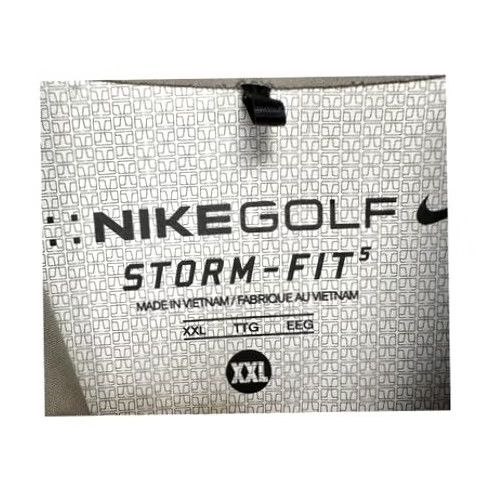 Nike Nike Golf Jacket Mens 2XL Storm-Fit 5 Grey Full Zip Windbreaker Water Resistant Size US XXL / EU 58 / 5 - 6 Thumbnail