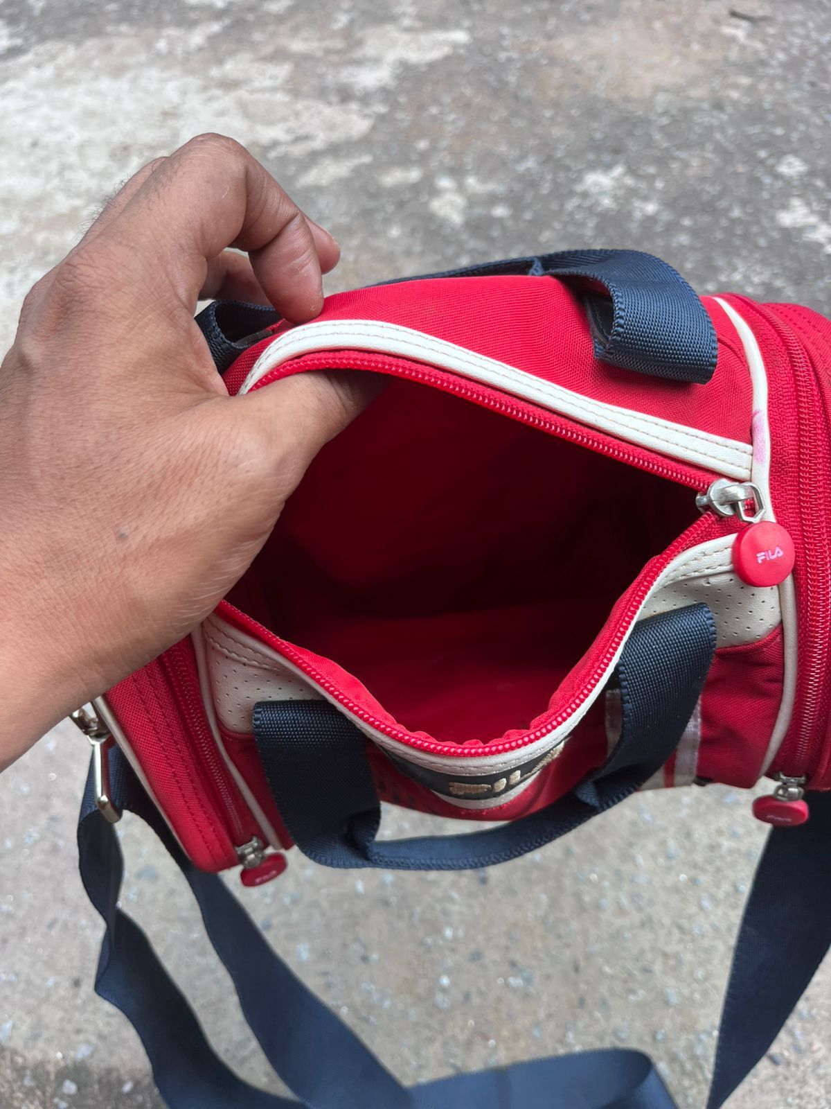 Fila VTG 2007 Fila "Spirito Sportivo" Mini Duffle Sling Bag Y2K Size ONE SIZE - 9 Thumbnail