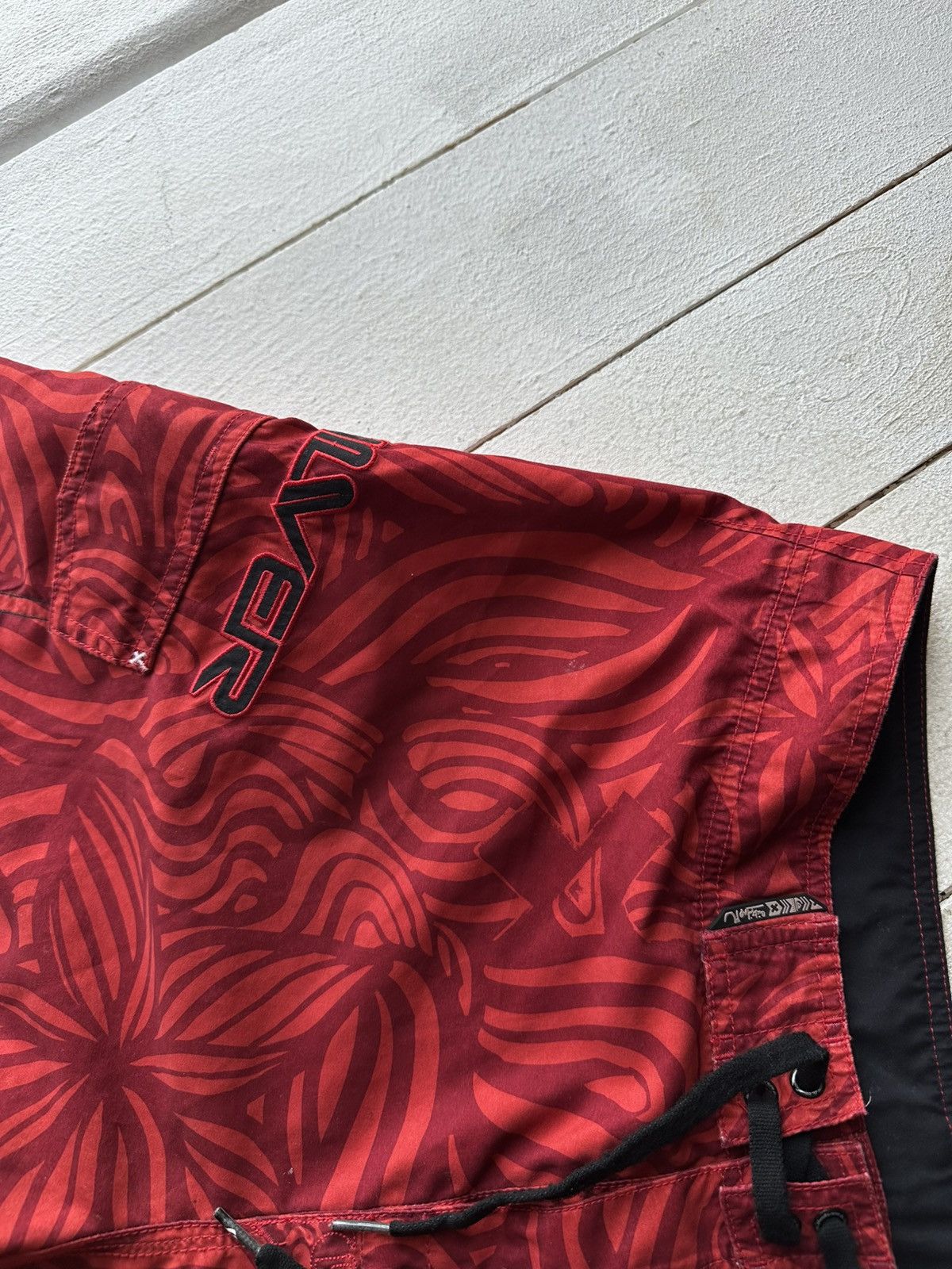 Quiksilver 🚨Vintage Quiksilver Shorts Big Logo Y2K Style 90s Surfing Size US 32 / EU 48 - 5 Thumbnail