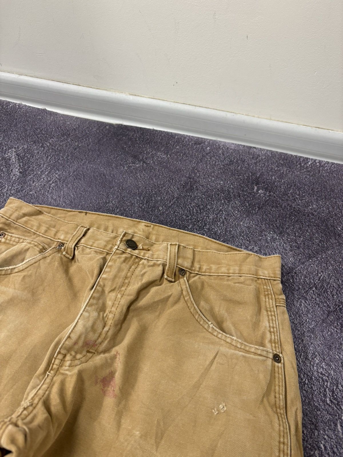 Dickies Vintage Dickies Y2K Orange Carpenter USA Work Hype Pants Size US 32 / EU 48 - 13 Thumbnail