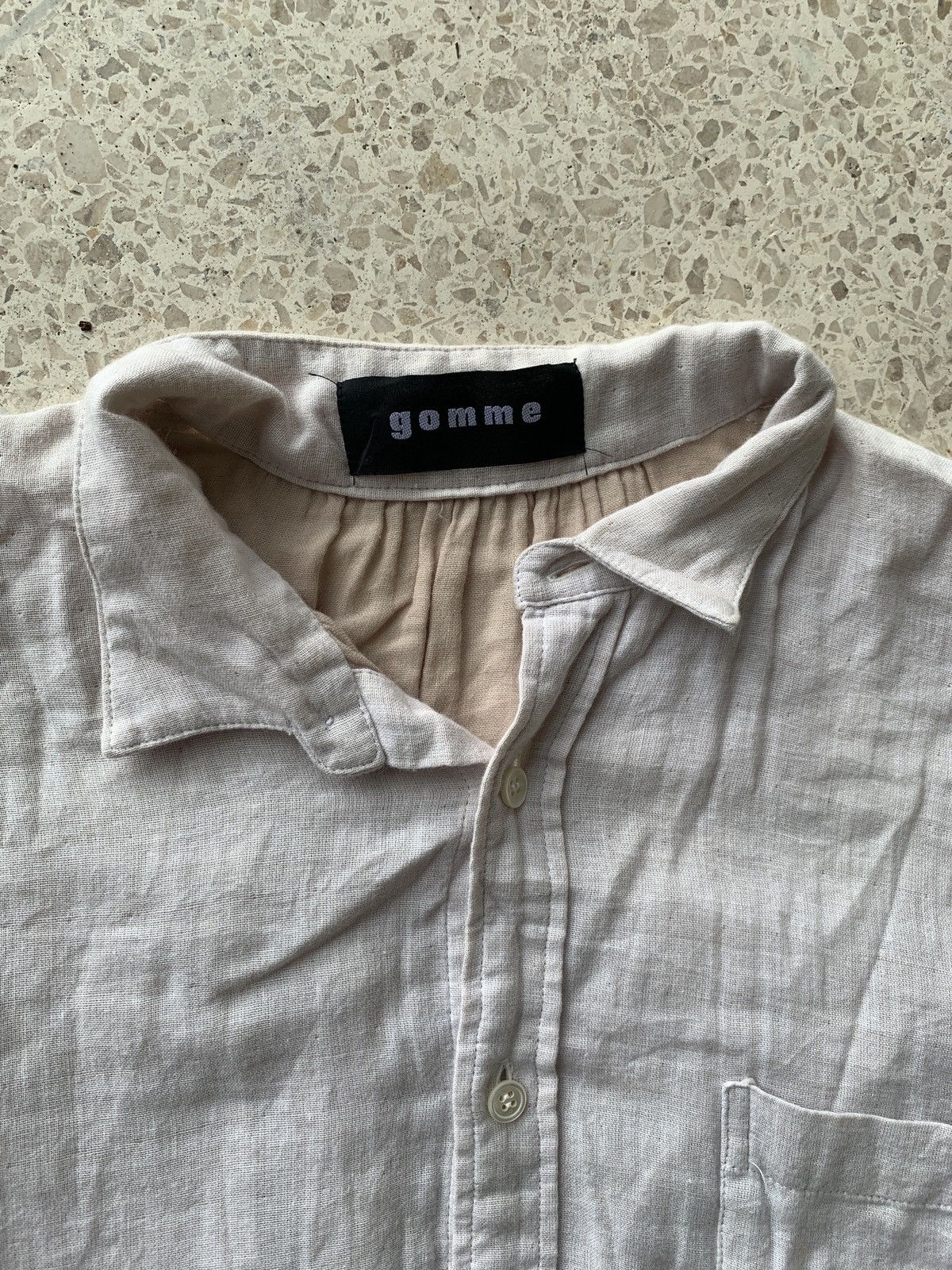 Designer × Japanese Brand × gomme Gomme Homme mini dress Size M / US 6-8 / IT 42-44 - 2 Thumbnail