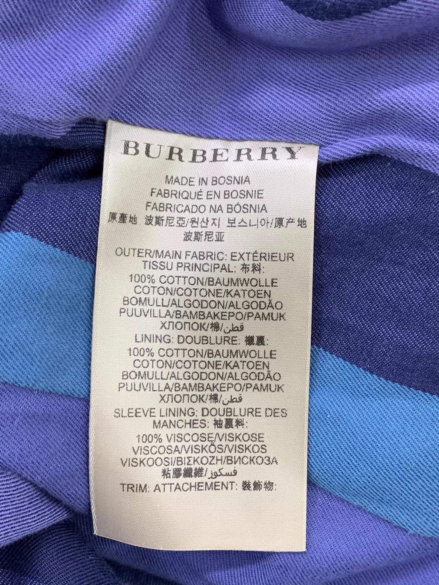 Burberry Burberry Navy Blue Classic Trench Coat UK6 New Size XS / US 0-2 / IT 36-38 - 5 Thumbnail
