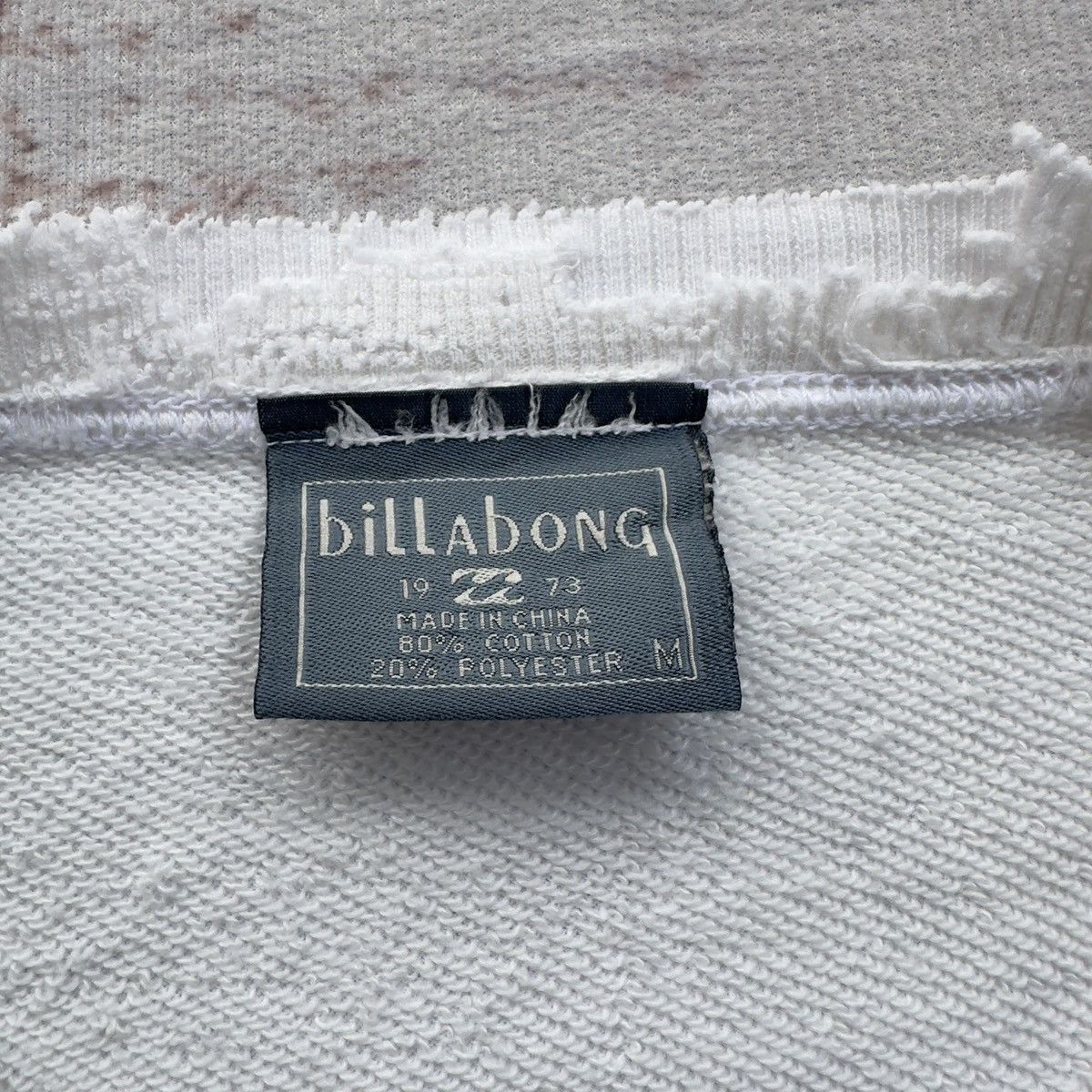 Billabong VINTAGE BILLABONG BIG BACKHIT LOGO DISTRESSED SWEATSHIRT Size US M / EU 48-50 / 2 - 7 Thumbnail