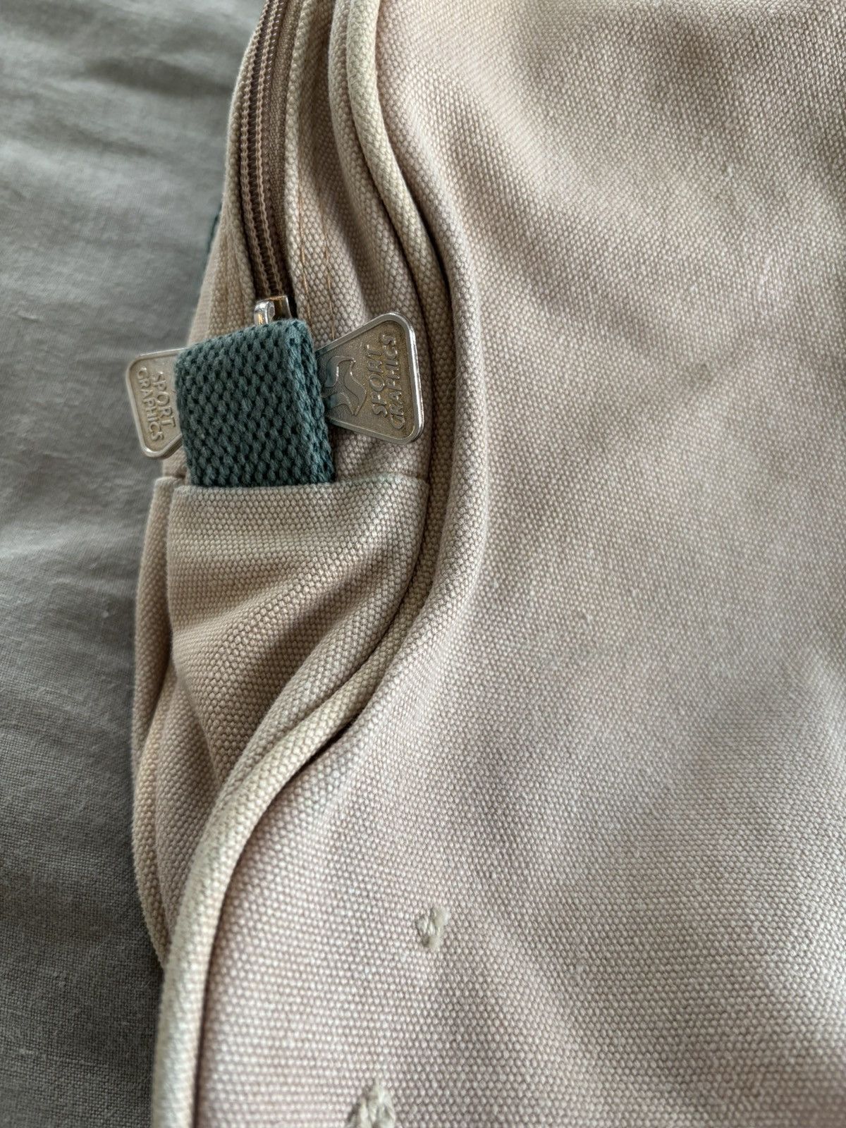 Vintage Vintage Wimbledon Canvas Duffel Bag large Size ONE SIZE - 4 Thumbnail