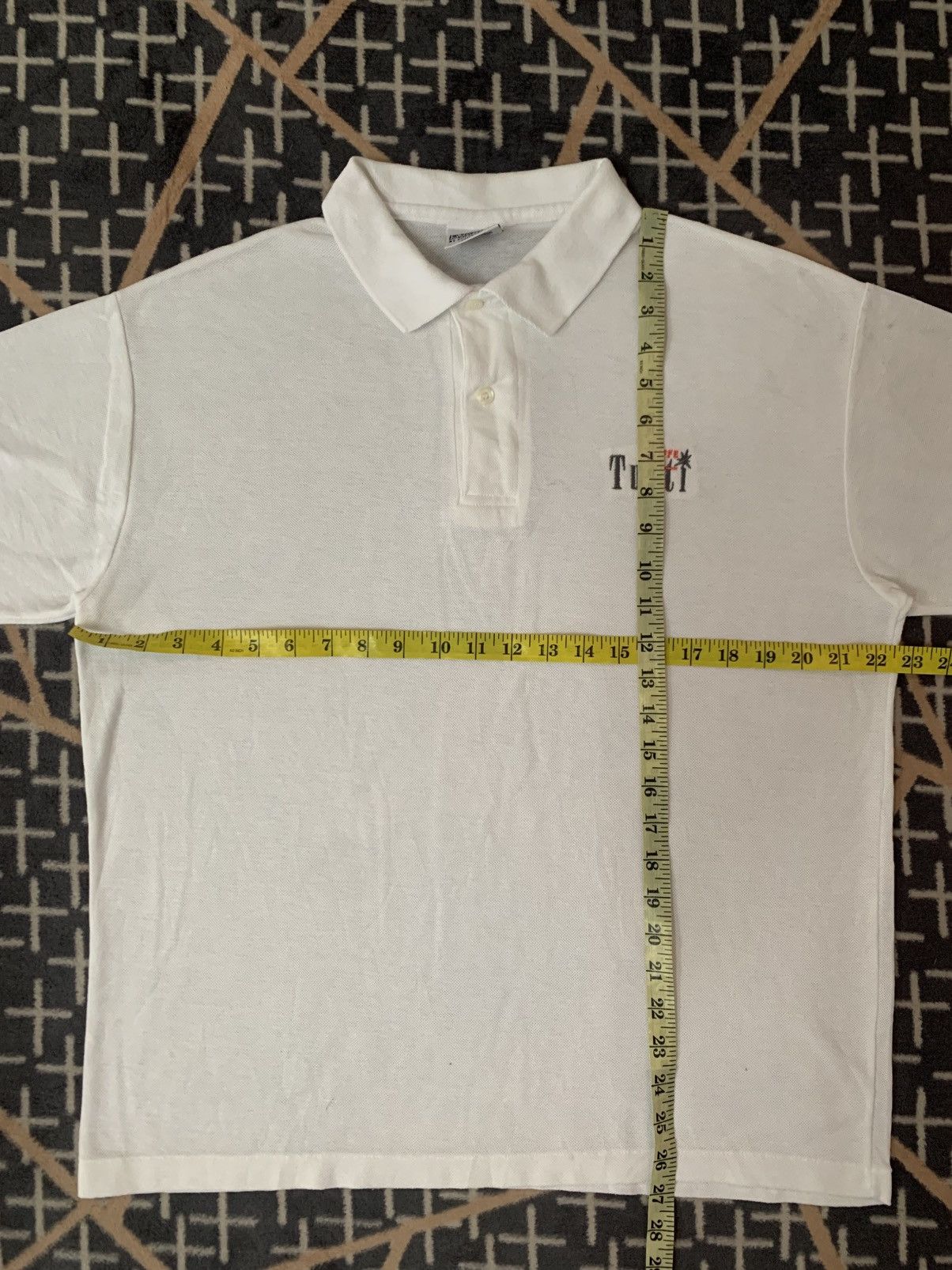 Vintage LAST DROP#Vintage Tutti Caffe Polo Shirt Made In Usa Size US L / EU 52-54 / 3 - 5 Thumbnail