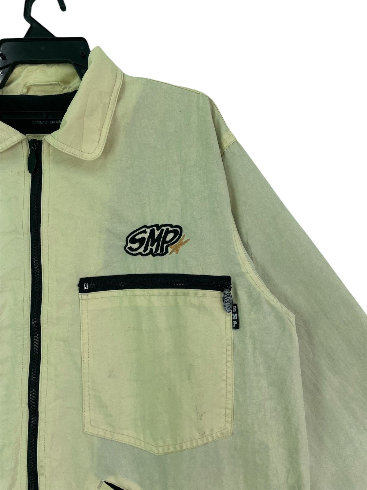 Vintage Vtg 90s SMP skateboard zip up worker jacket Size US M / EU 48-50 / 2 - 3 Thumbnail